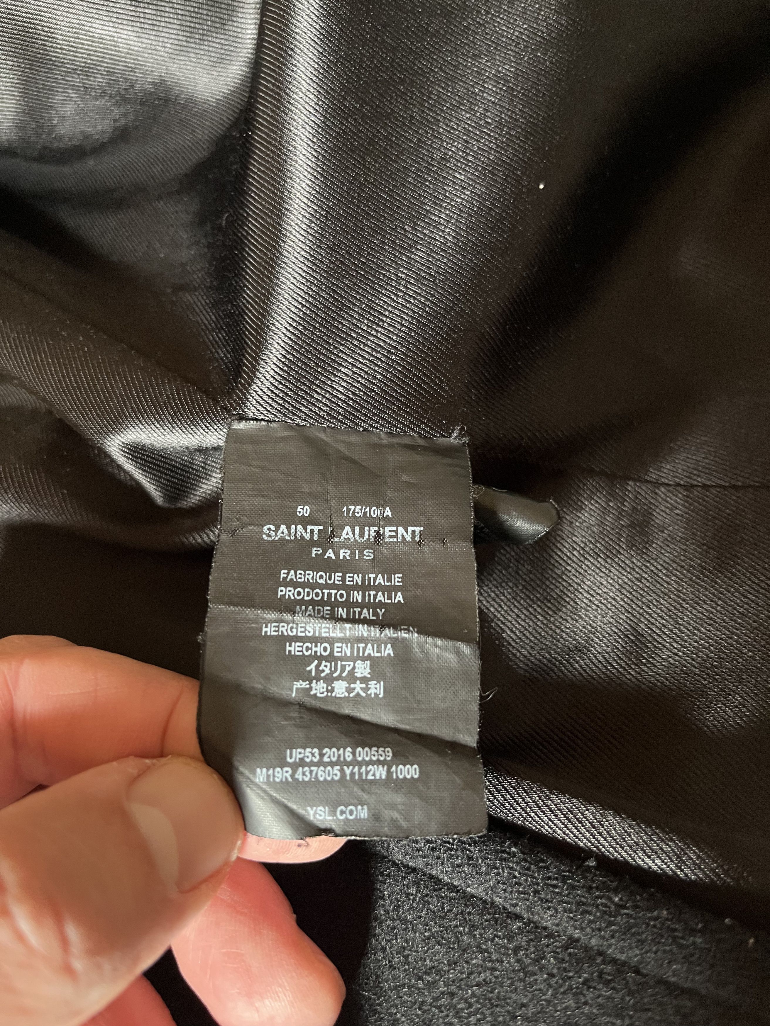 Saint Laurent Paris Saint Laurent Caban Tube Pea Coat 2016! by Hedi Slimane Size US M / EU 48-50 / 2 - 8 Thumbnail