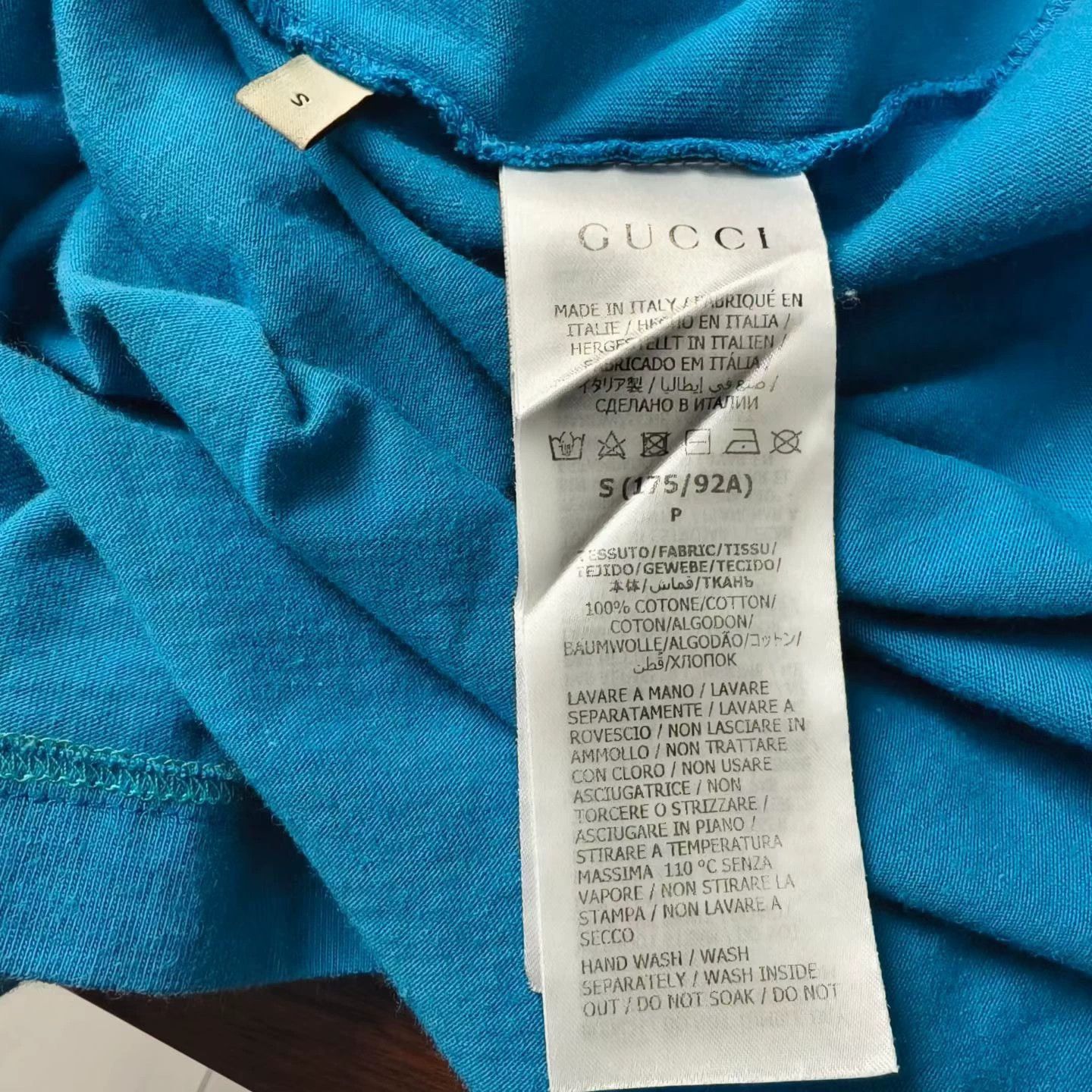 Gucci GUCCI Squirrel Logo Print Short-Sleeve Tee S MINT Size US S / EU 44-46 / 1 - 4 Thumbnail