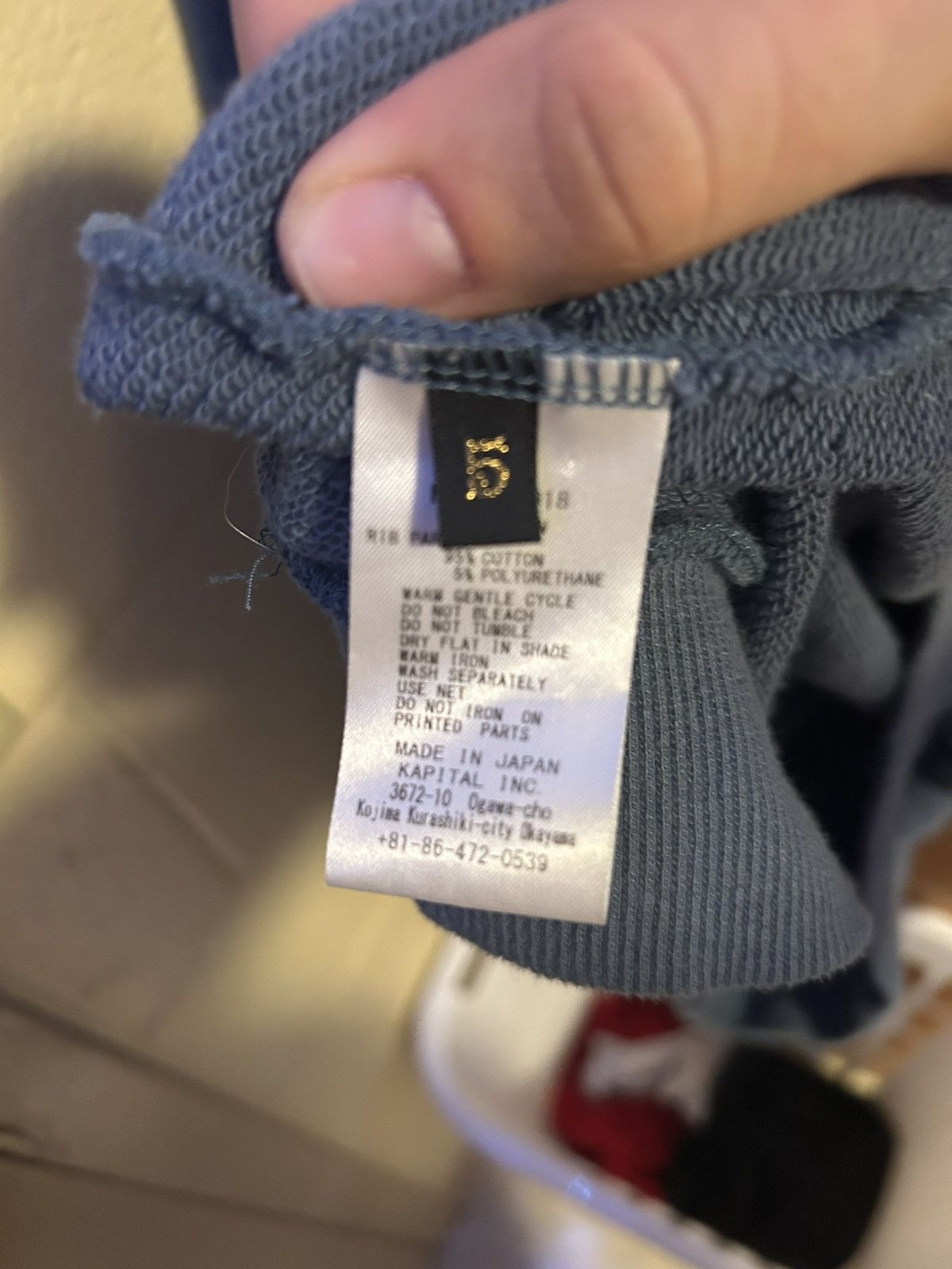 Kapital Kaptial light hoodie Size US L / EU 52-54 / 3 - 4 Thumbnail