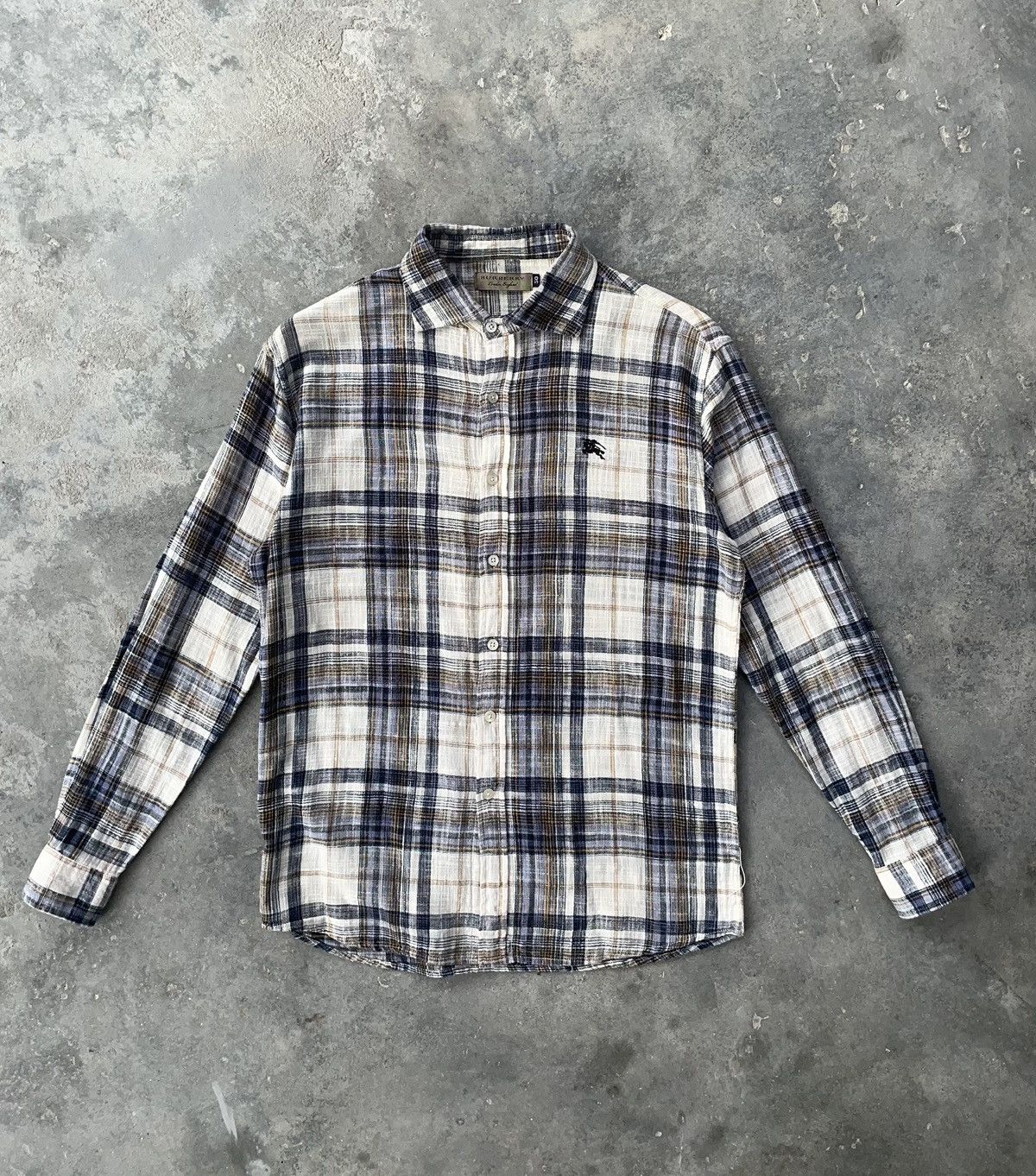 Burberry Vintage Burberry plaid flannel shirt Size US M / EU 48-50 / 2 - 1 Thumbnail
