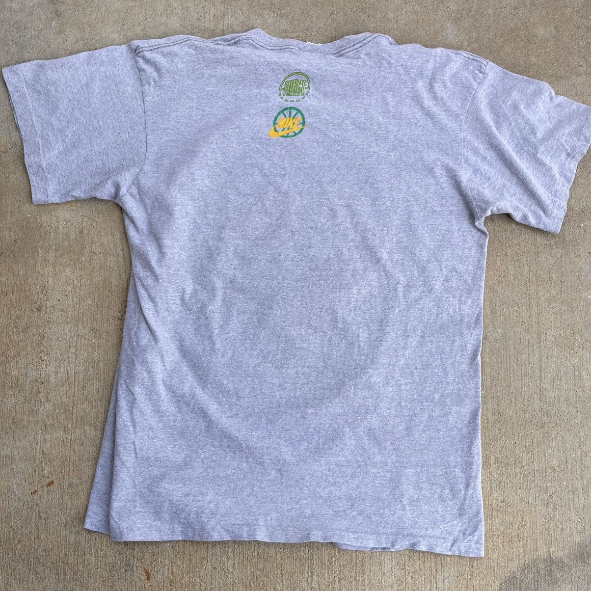Nike Vintage 90s Nike Force Charles Barkley Basketball Tee Grey Size US XL / EU 56 / 4 - 2 Thumbnail