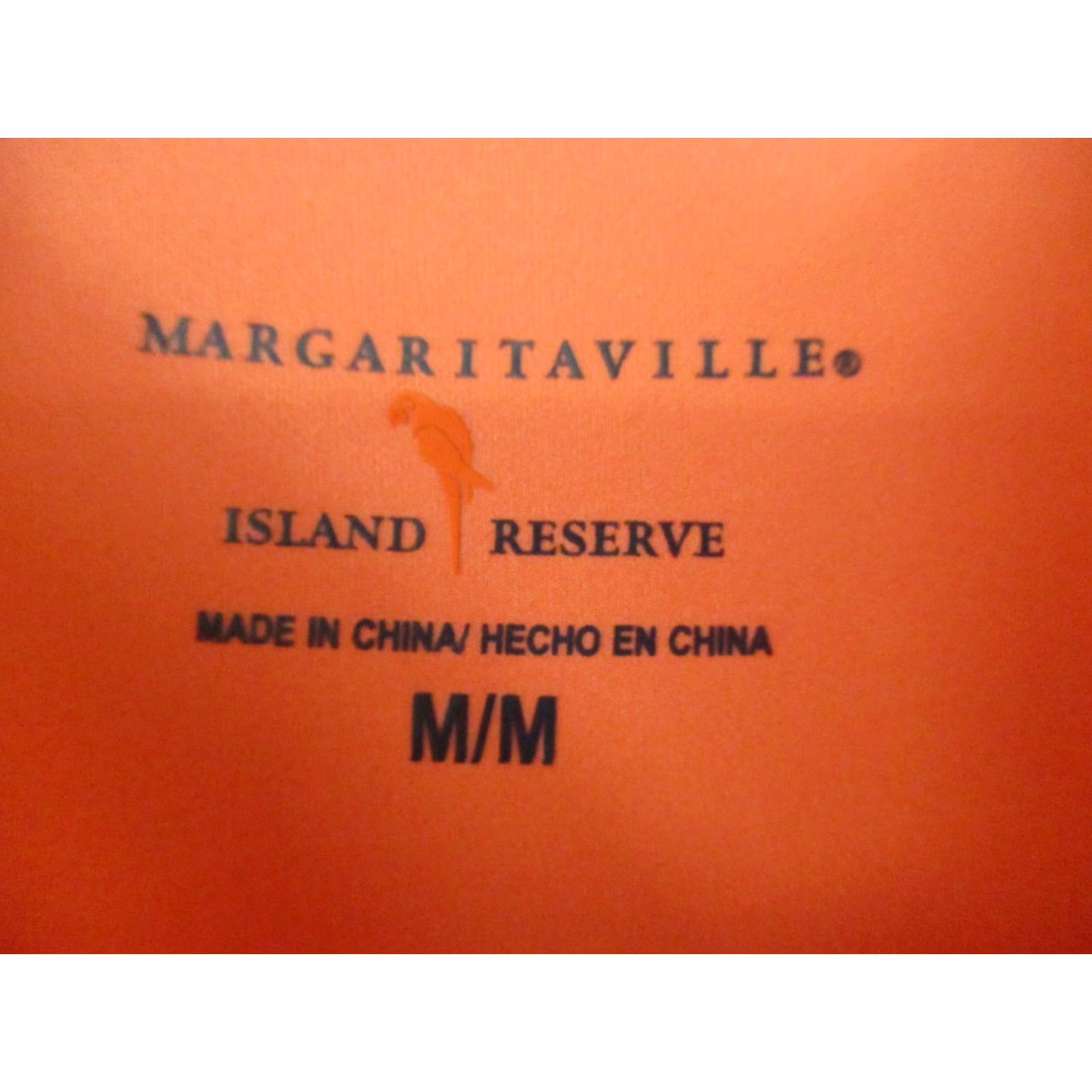 Vintage Margaritaville Fishing Shirt Medium Adult Orange Swordfish Beach Polyester Shirt Mens Size US M / EU 48-50 / 2 - 3 Thumbnail