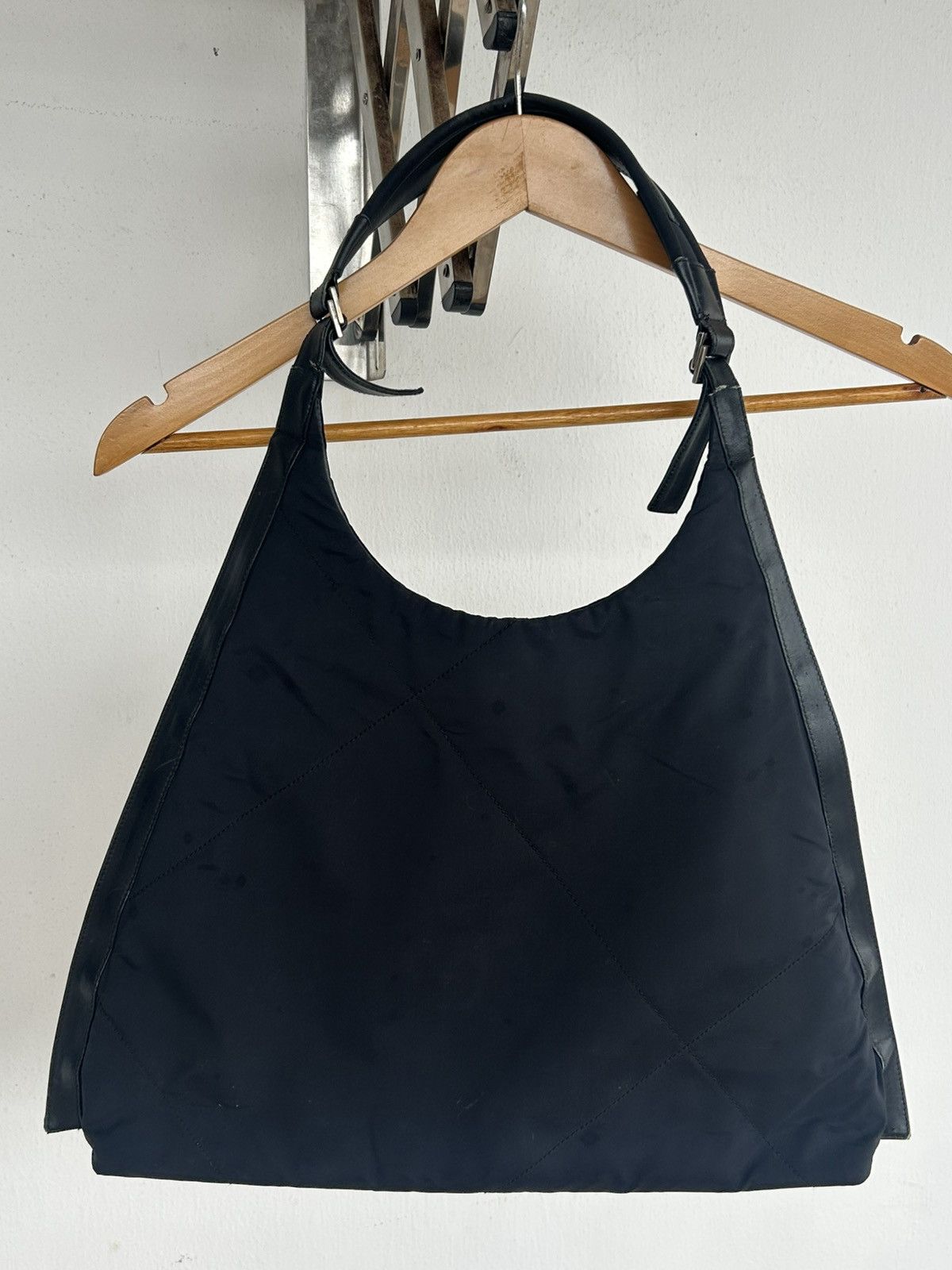 Salvatore Ferragamo Sport Black Handle Beg