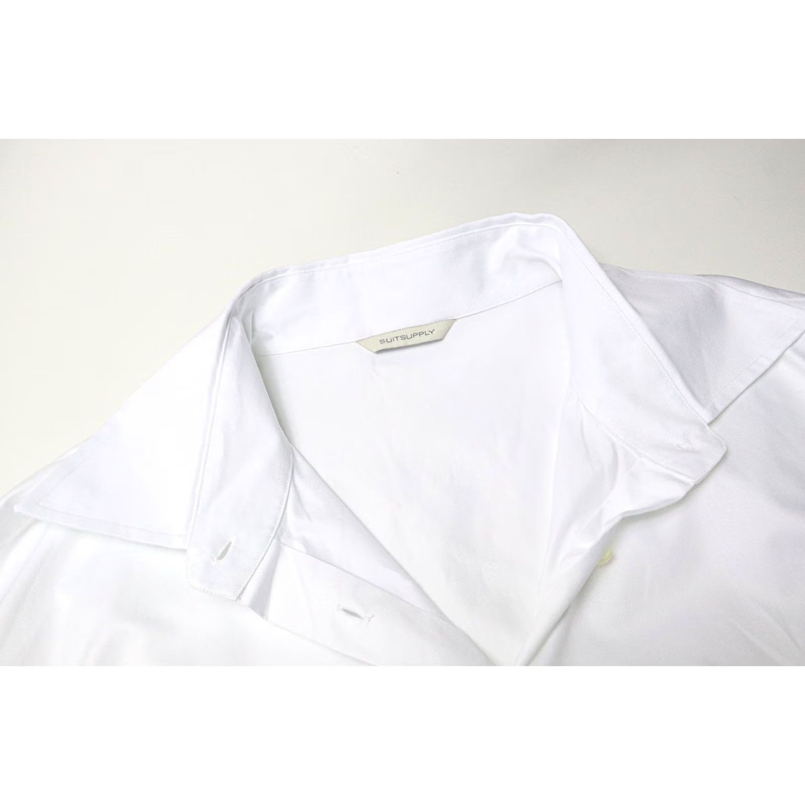 Suitsupply SUITSUPPLY Shirt Men's 3XL-4XL White Button Up Spread Collar Size US XXL / EU 58 / 5 - 4 Thumbnail