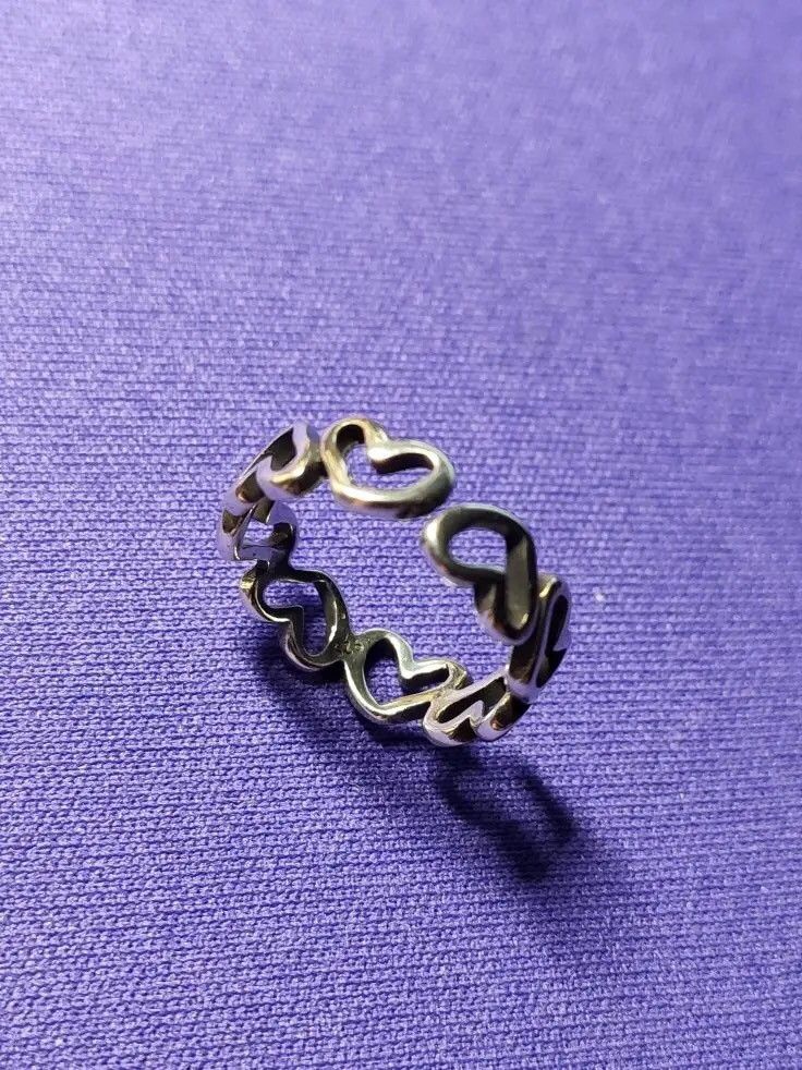 Jewelry Love Style Adjustable Ring Size ONE SIZE - 1 Thumbnail