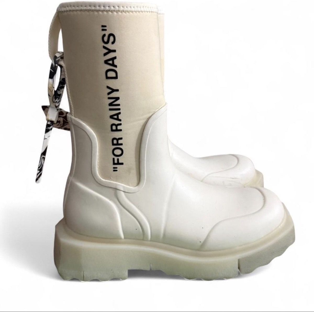 Off-White rain boots Size US 6.5 / EU 39-40 - 3 Thumbnail