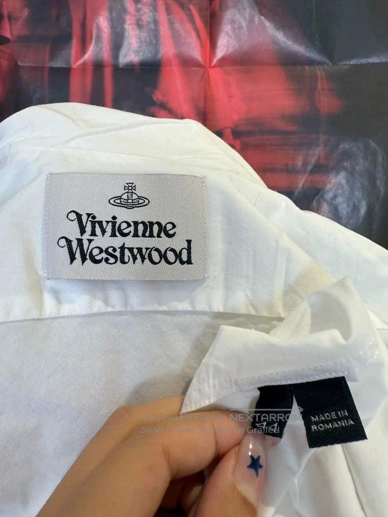 Vivienne Westwood Vivienne Westwood White Shirt. Size US L / EU 52-54 / 3 - 7 Thumbnail