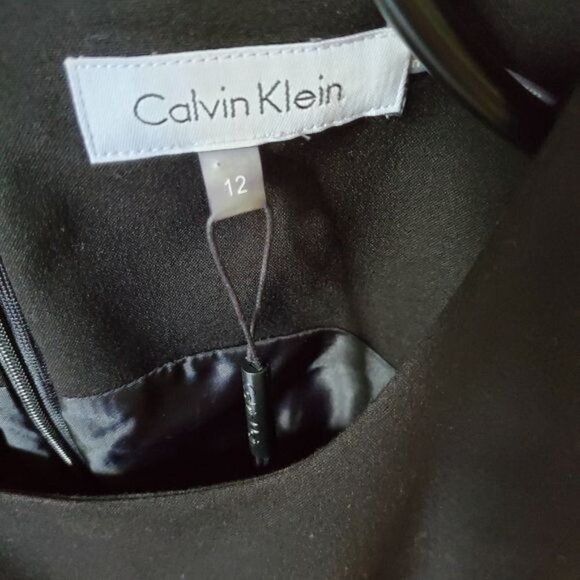 Calvin Klein Calvin Klein Sleeveless Zippered Lined Little Black Sz. 12 D Size XL / US 12-14 / IT 48-50 - 2 Thumbnail