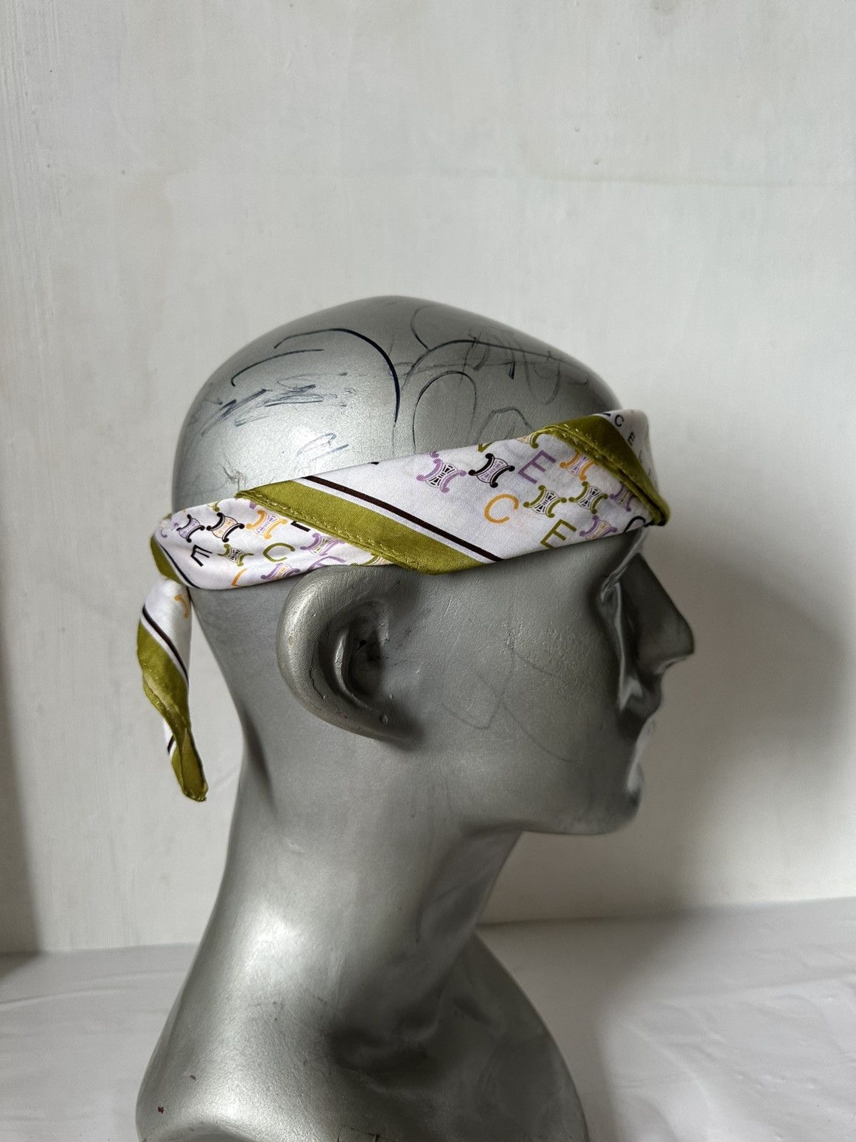 Vintage Vintage Celine Handkerchief/ Neckerchief/ Bandana Size ONE SIZE - 9 Thumbnail