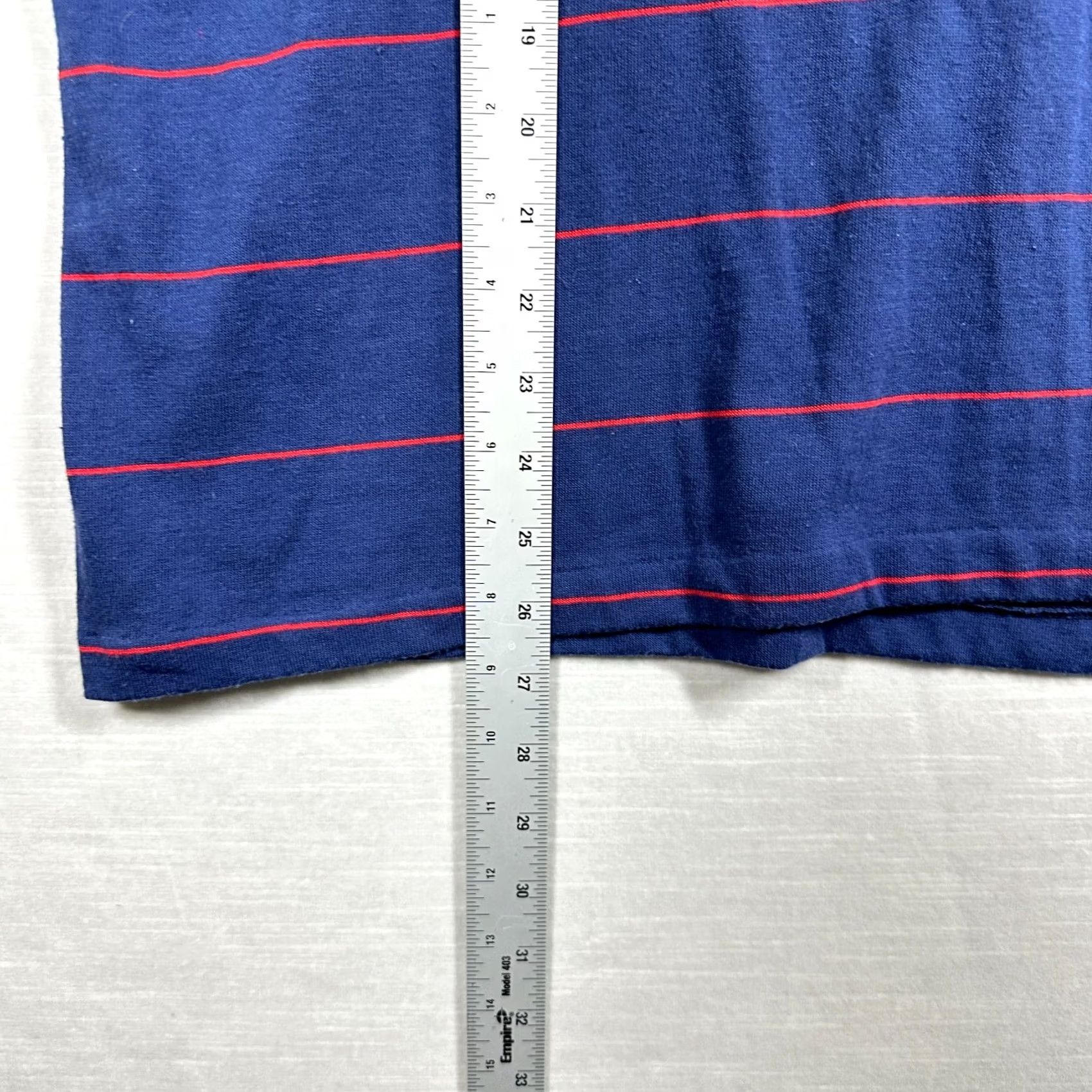 Disney VINTAGE Disney Shirt XL Blue Mens Striped Polo USA Mickey Mouse Polo Shirt Mens XL Blue Disney Polo Shirt Mens XL Blue Mickey Mouse Size US XL / EU 56 / 4 - 7 Thumbnail