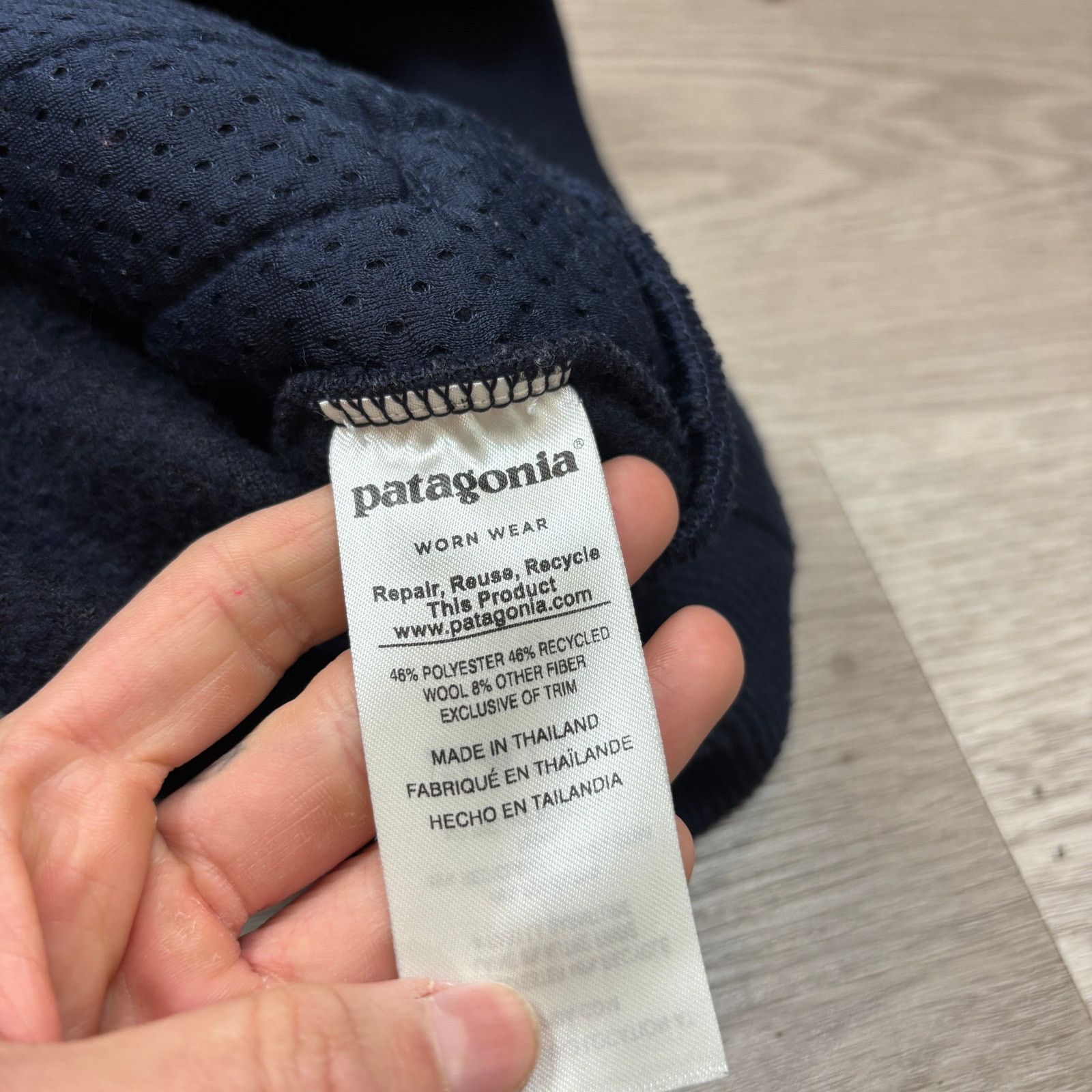 Patagonia Patagonia Woolyester Fleece Full Zip Jacket Men's Small Gorp Size US S / EU 44-46 / 1 - 7 Thumbnail