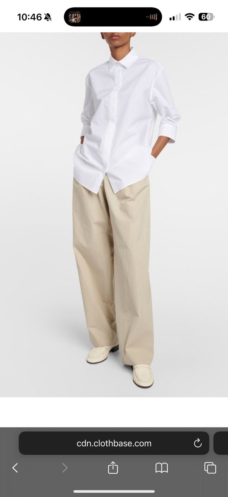 The Row The Row Elada Shirt, L Size L / US 10 / IT 46 - 2 Thumbnail