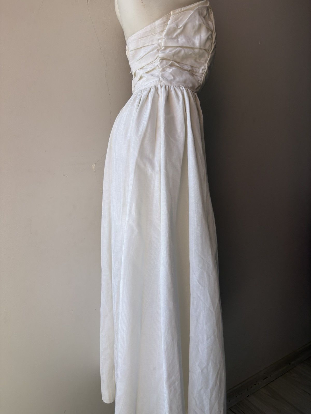 purple convertible bridesmaid dress 90s 'Laura Ashley' White Cotton Wedding Dress / Medium – Wildhoneygoods