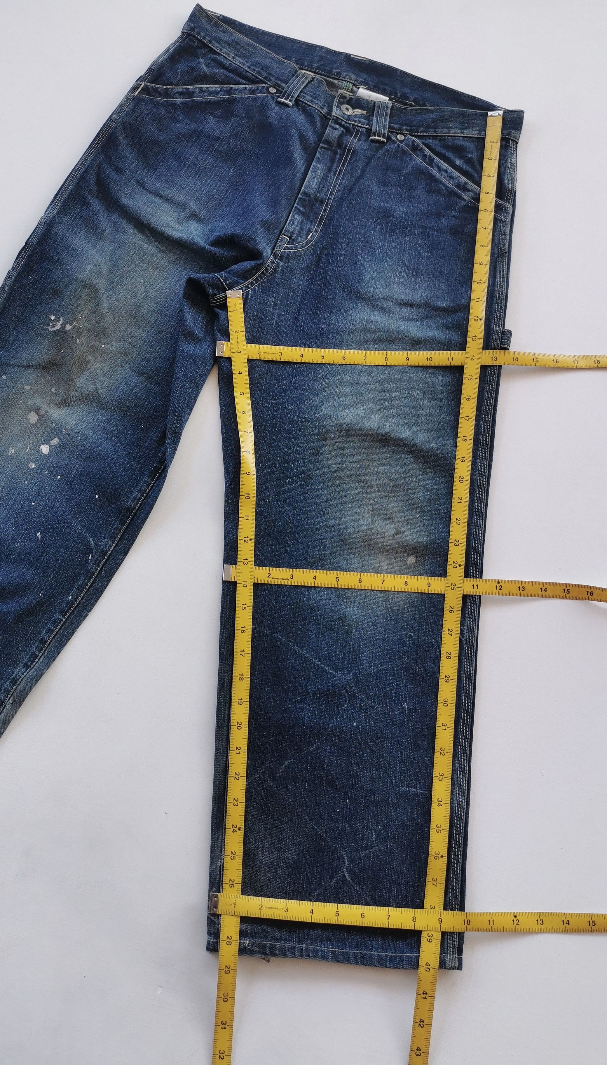 MasterPiece Masterpiece Hectic Carpenter Baggy Denim Size US 36 / EU 52 - 5 Thumbnail