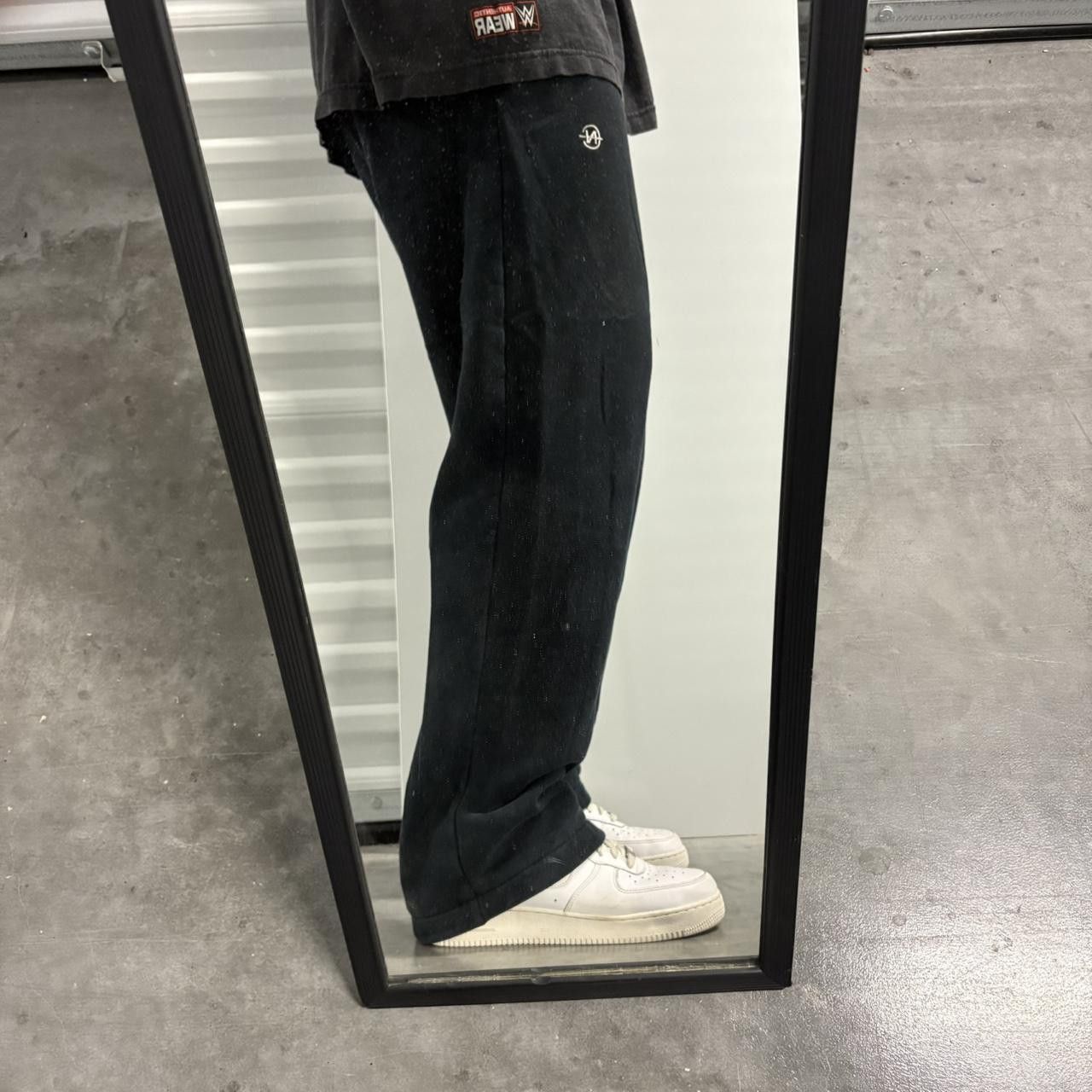 Nautica × Vintage Crazy Vintage Y2K/2000s Baggy Black Nautica Sweatpants! Size US 34 / EU 50 - 1 Thumbnail