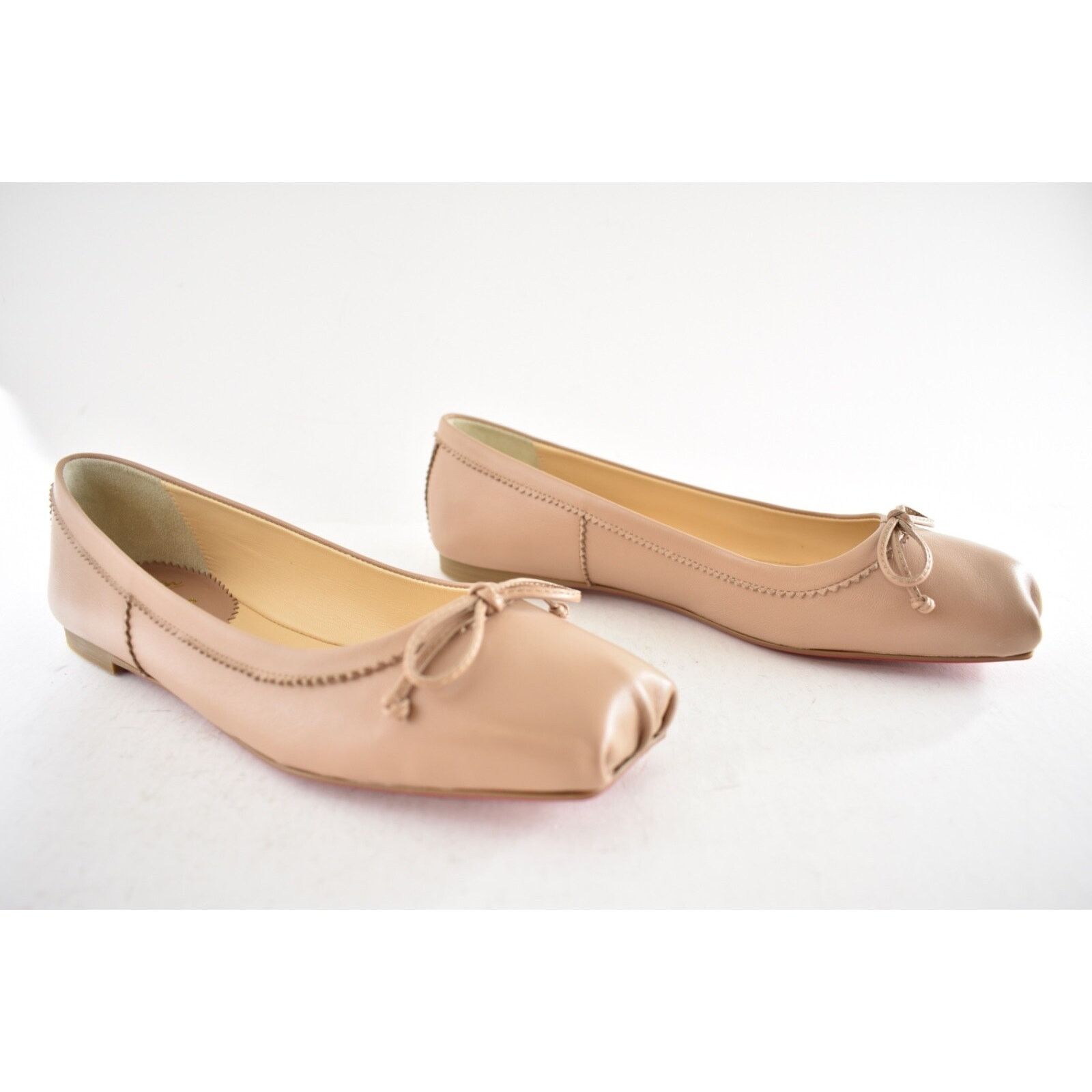 Christian Louboutin Christian Louboutin Mamadrague Flat Nude Blush Beige Size US 11 / IT 41 - 4 Thumbnail