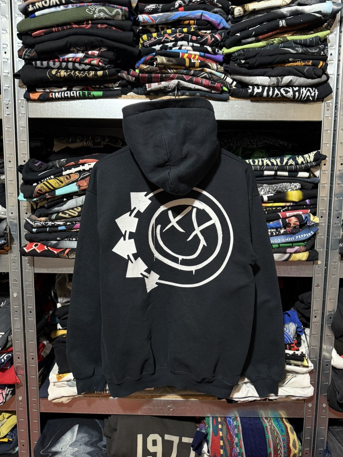 Band Tees Vintage 2000’s Blink 182 Band Rock Retro Hoodie Y2K Hype Size US M / EU 48-50 / 2 - 2 Thumbnail