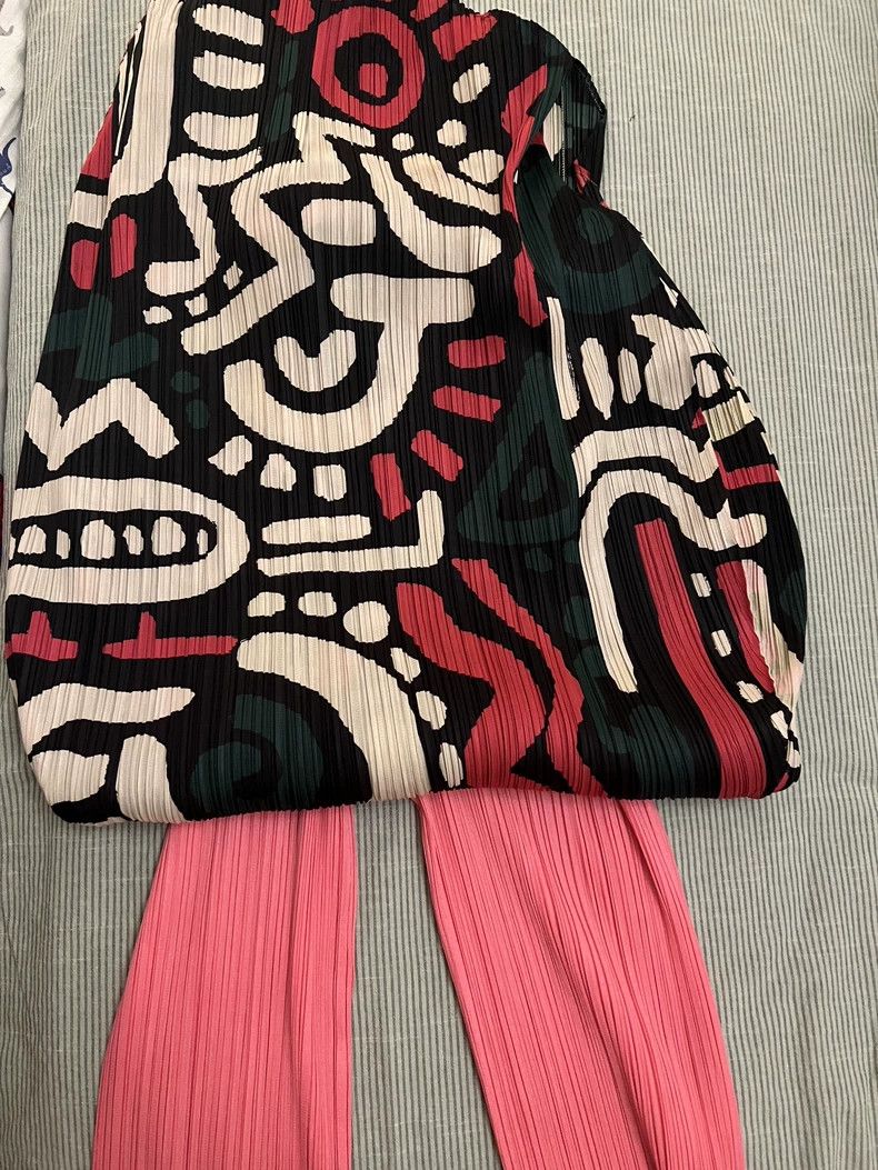 Issey Miyake Issey Miyake Graffiti pleated vest Size L / US 10 / IT 46 - 4 Thumbnail