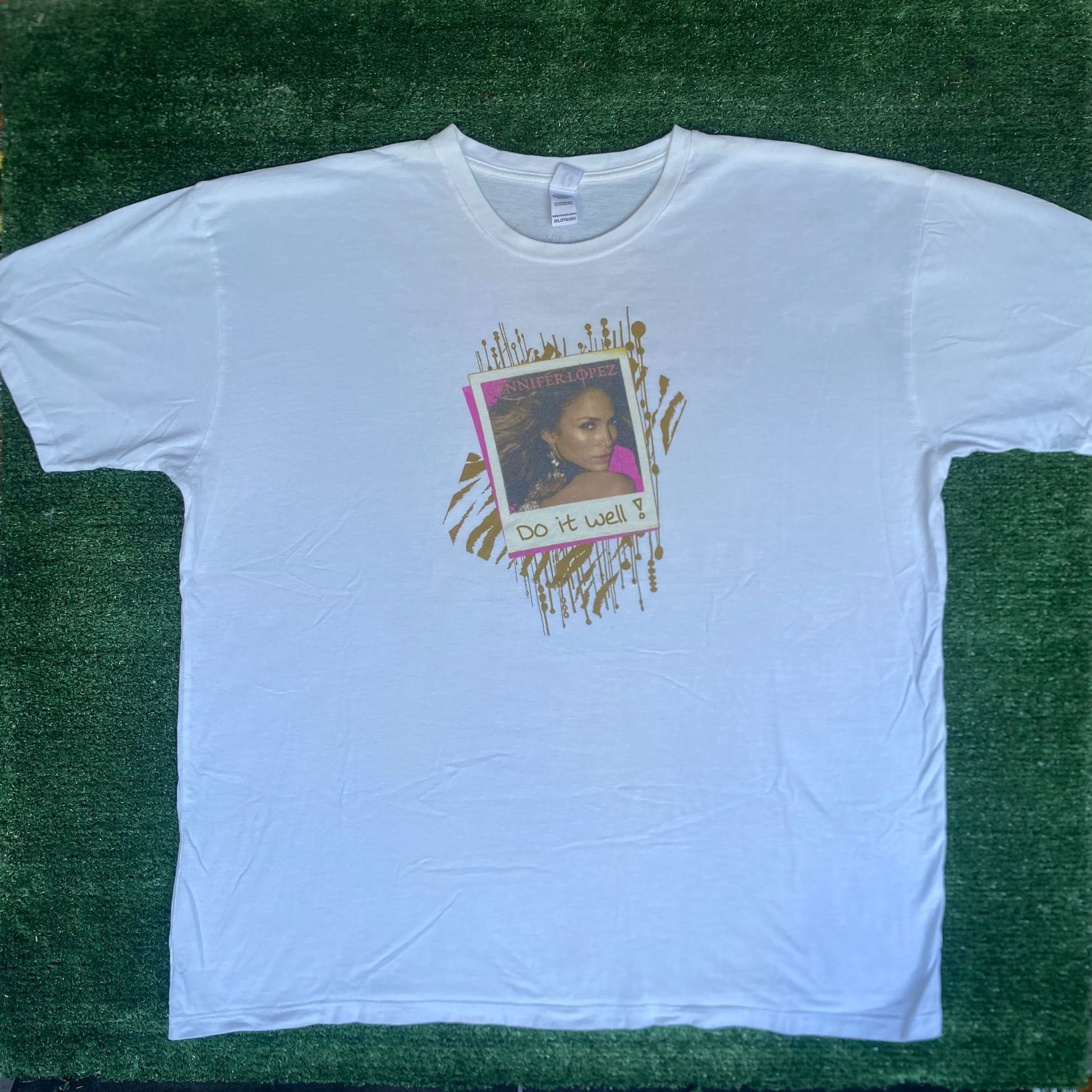 Vintage Y2K Jennifer Lopez Shirt J-Lo Concert Tour Tee