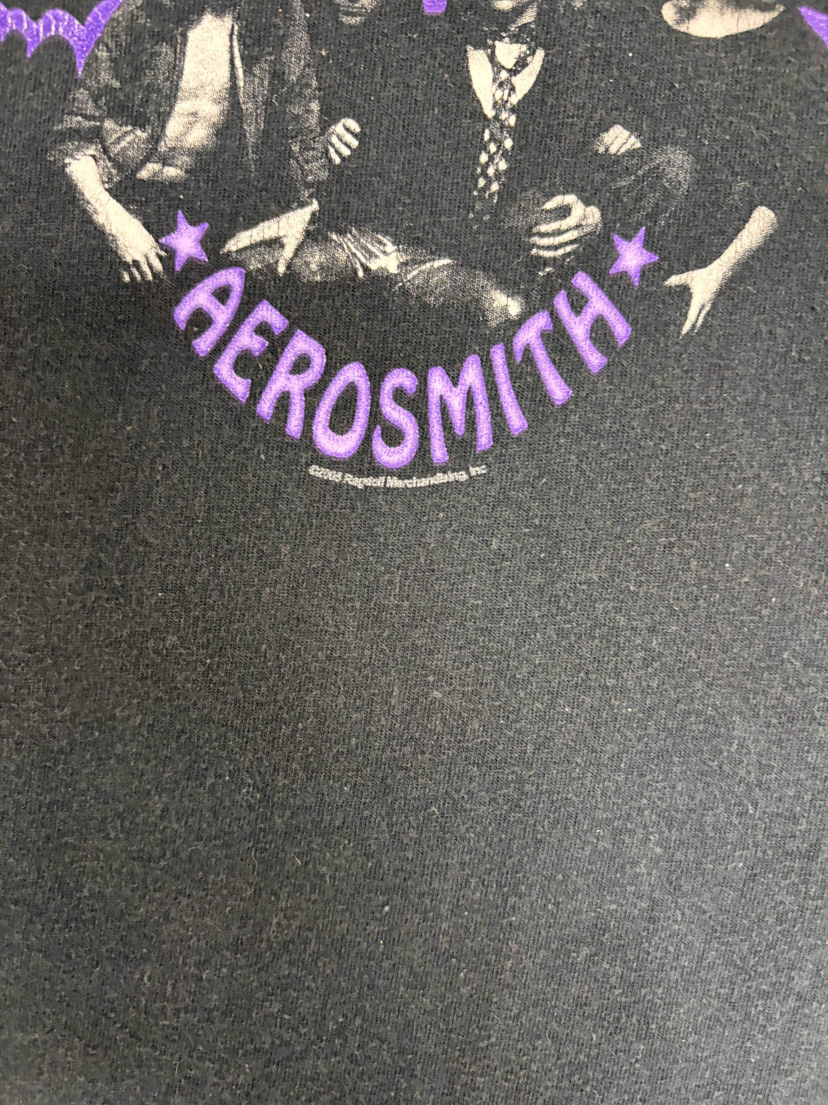 Vintage Aerosmith Get Your Wings Vintage Black T-Shirt Tee Size US L / EU 52-54 / 3 - 3 Thumbnail