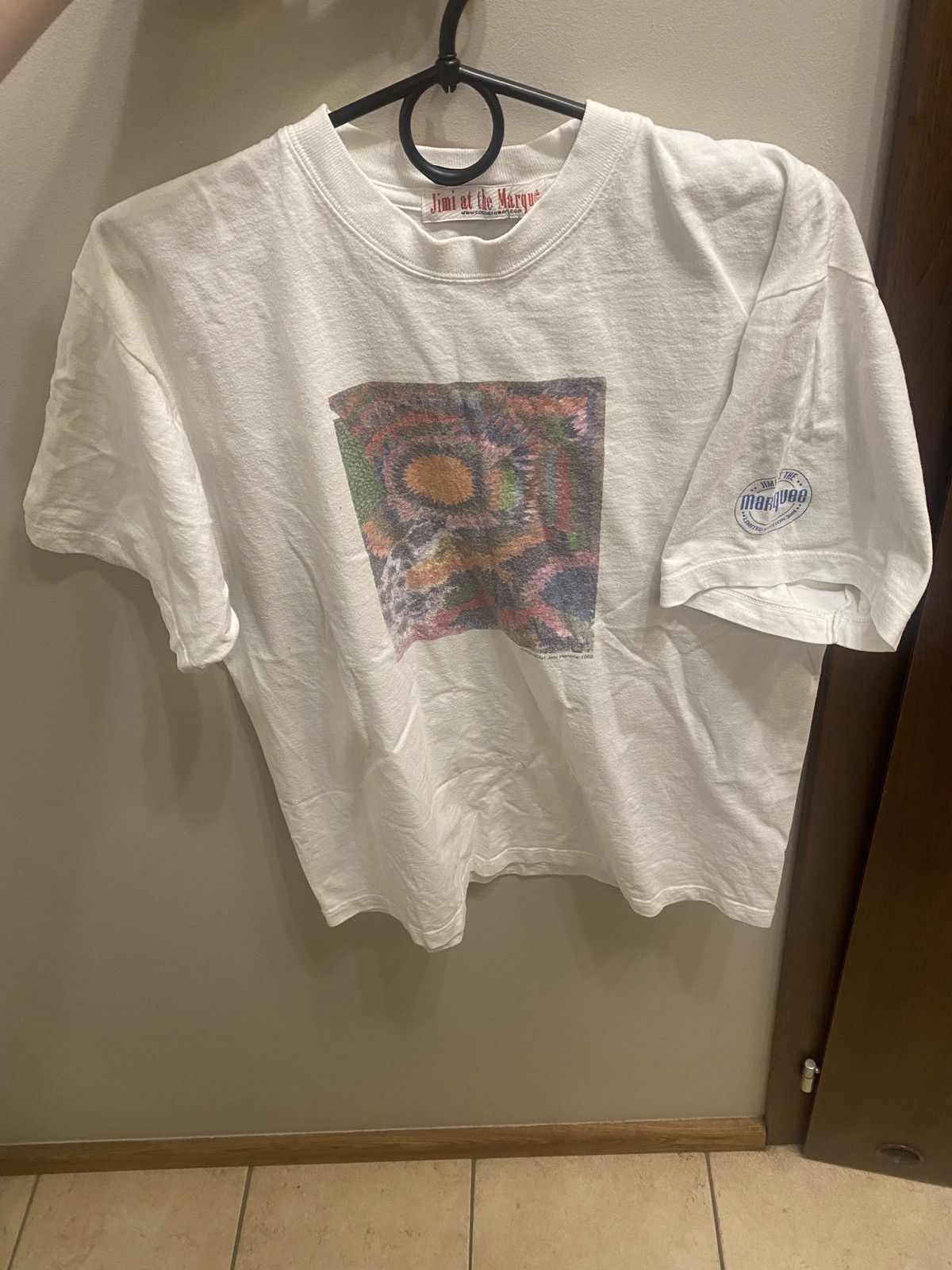 Jimi Hendrix × Vintage Art jimmi Hendrix picture ultra rare tee 00s Size US L / EU 52-54 / 3 - 1 Thumbnail