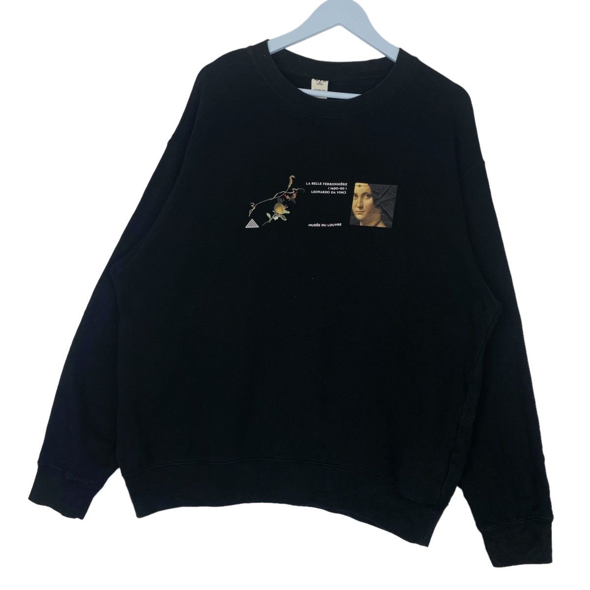 Uniqlo Louvre Museum Big Logo Sweatshirt Crewneck Pullover Jumper Size US L / EU 52-54 / 3 - 3 Thumbnail