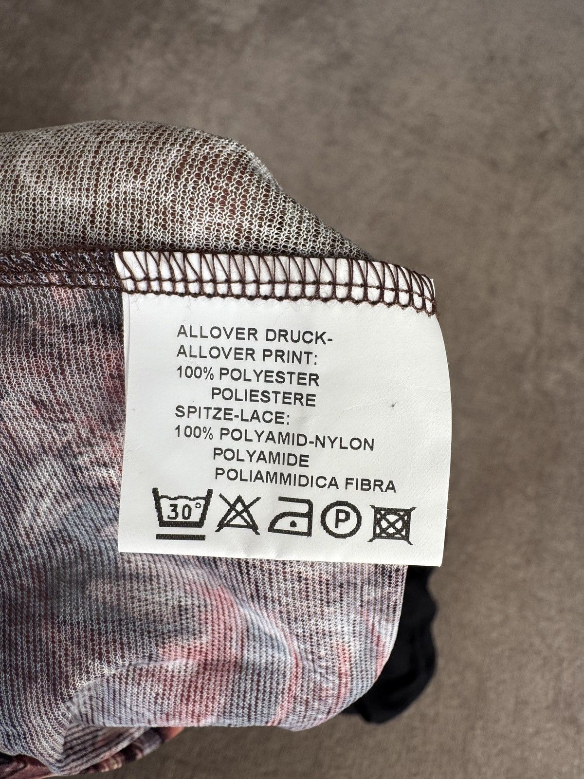14th Addiction Renaissance AOP Melrose Meshed Long Sleeve Gaultier vibe Size S / US 4 / IT 40 - 7 Thumbnail