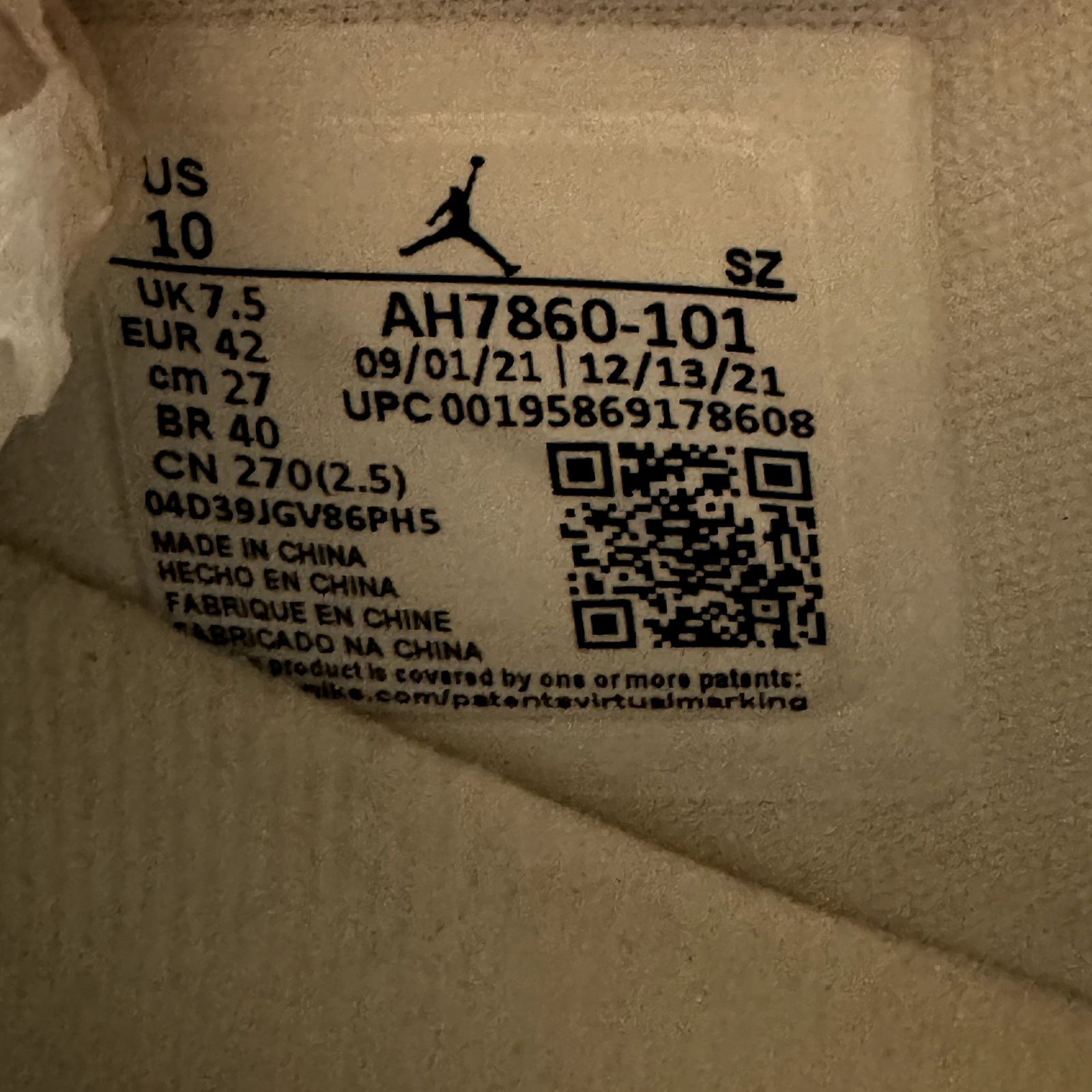 Jordan Brand × Nike Size 10 - Air Jordan 11 Retro Low Pure Violet Women's Shoes Size US 10 / IT 40 - 8 Thumbnail