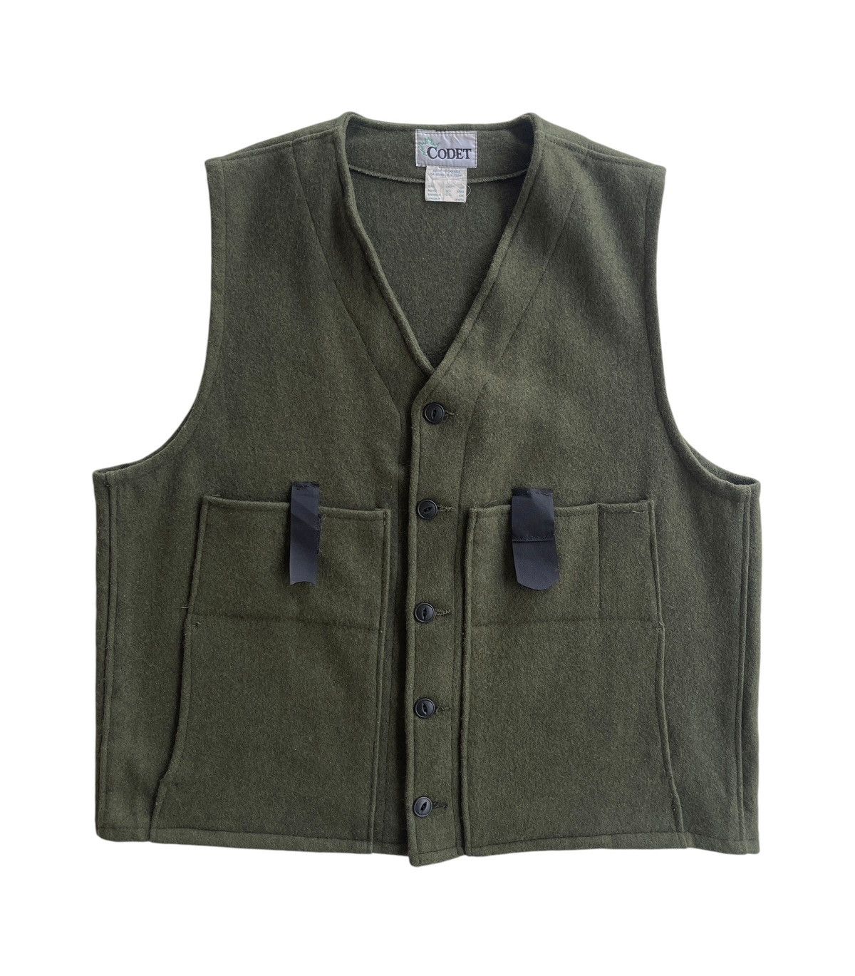 Canada West 80s Codet Mackinaw Wool Vest Jacket | Grailed