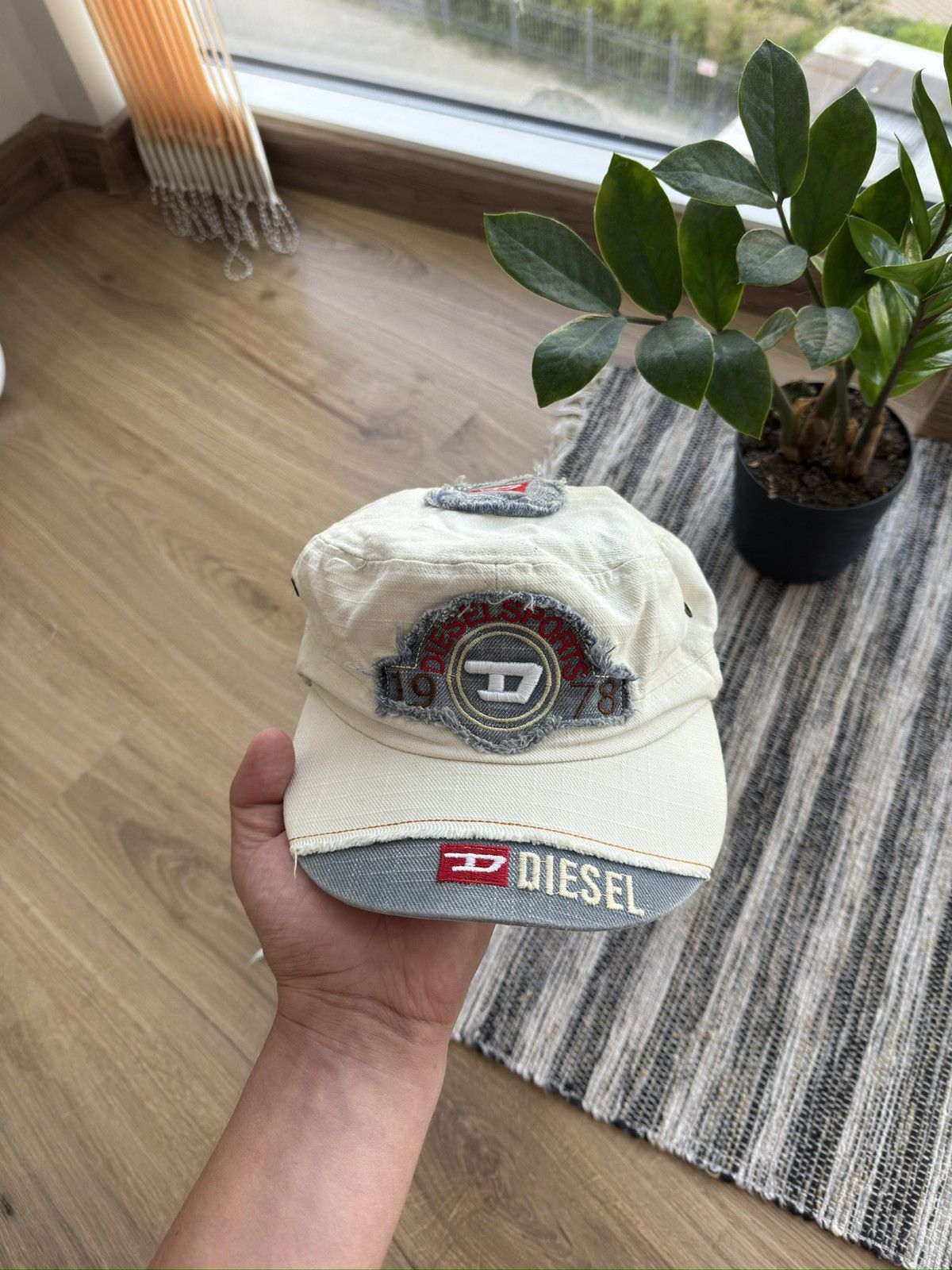 Diesel Vintage DIESEL Y2K multi logo rare cap hat Size ONE SIZE - 1 Thumbnail