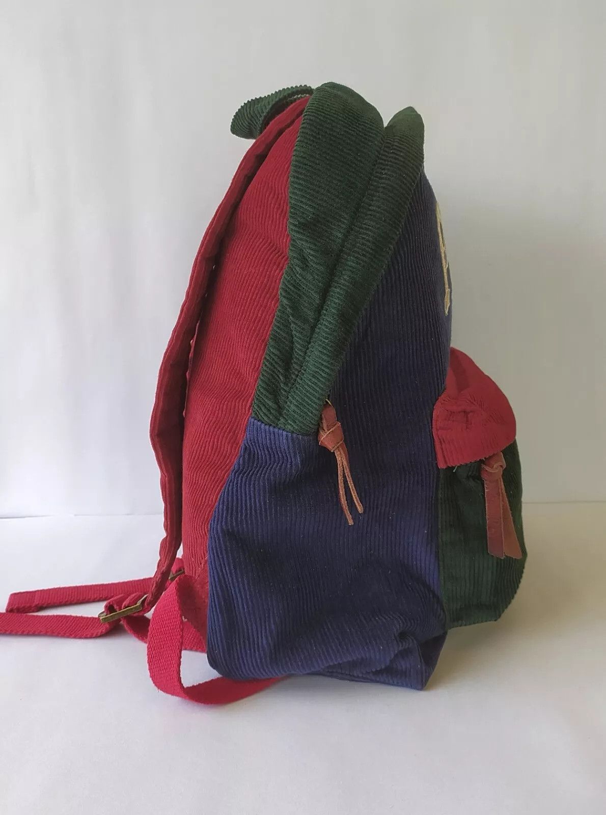 Polo Ralph Lauren Polo Ralph Lauren Corduroy Backpack IFD 8033 Size ONE SIZE - 4 Thumbnail