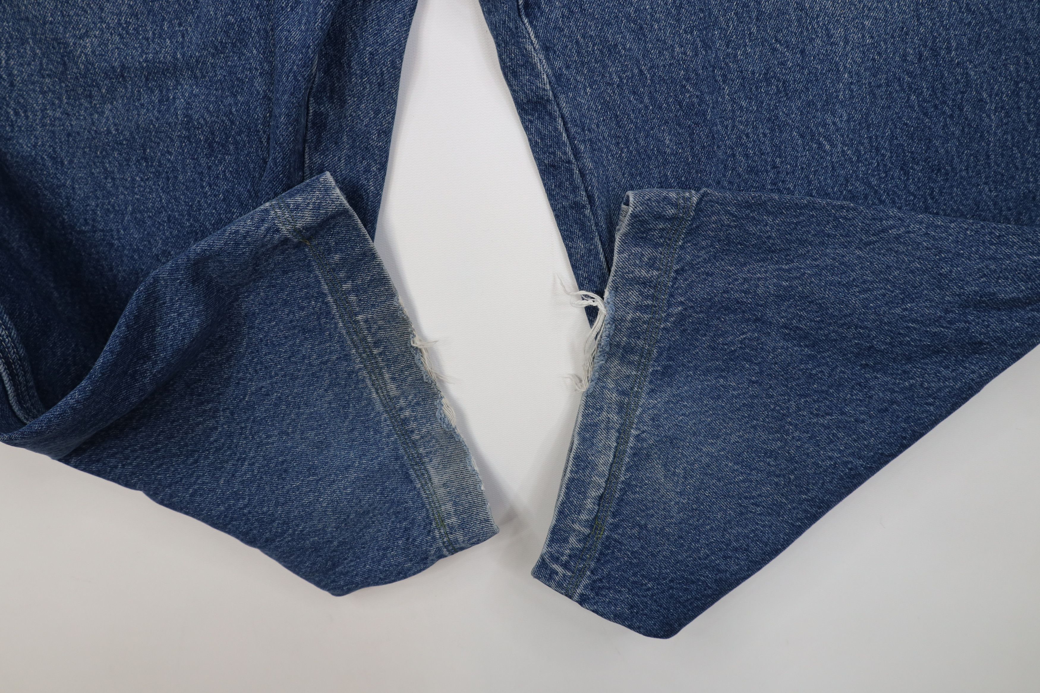 Vintage Vintage 90s Y2K Streetwear Baggy Wide Leg Denim Jeans Blue Size US 44 / EU 60 - 5 Thumbnail