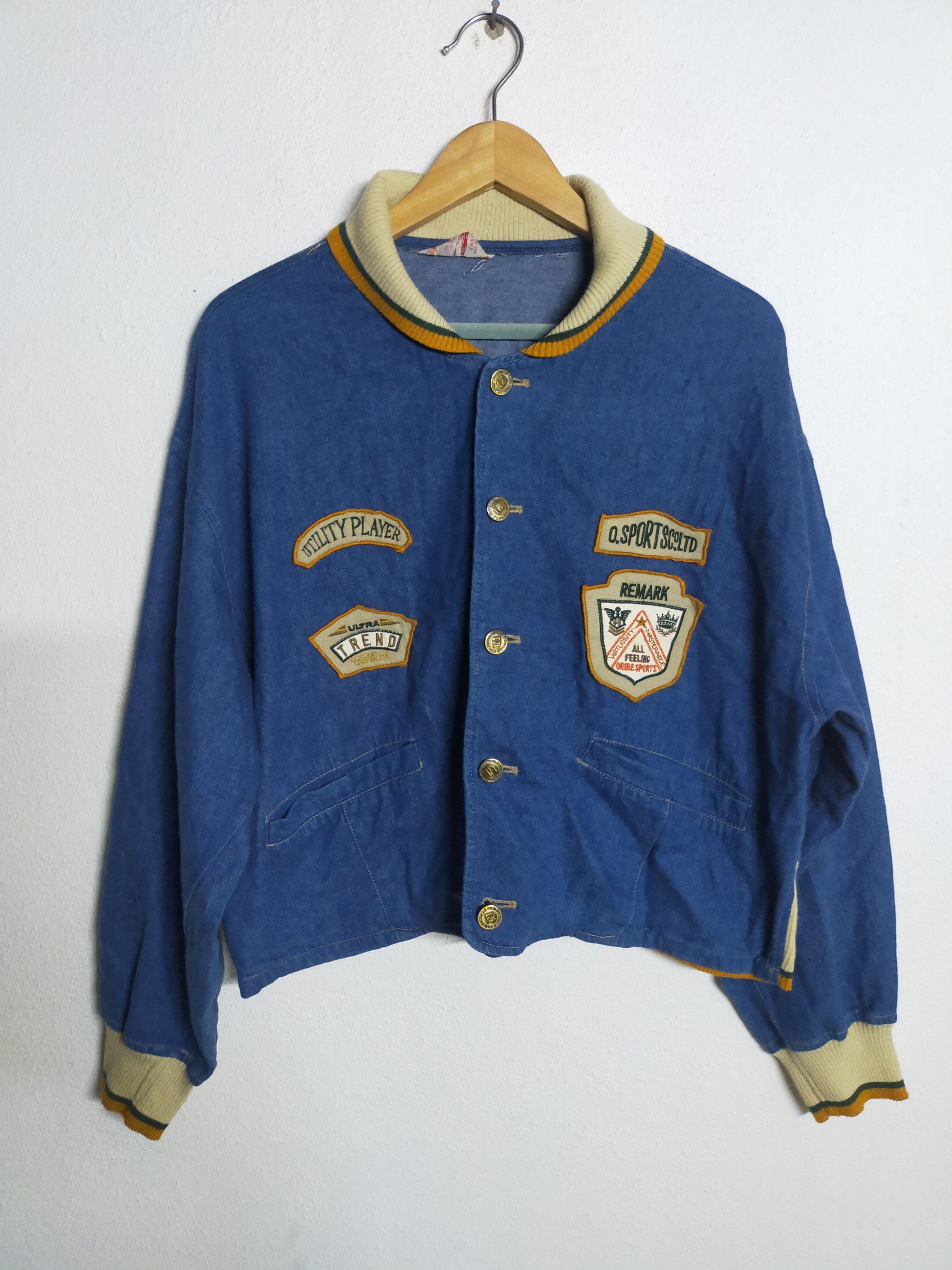 Vintage Oribe sports denim jackets
