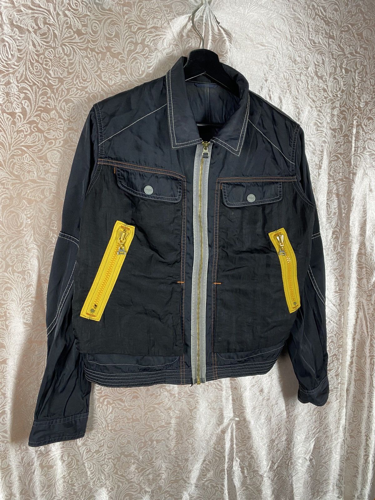 Marithe + Francois Girbaud Vintage Marithé François Girbaud Cropped Utility Jacket Size US S / EU 44-46 / 1 - 5 Thumbnail