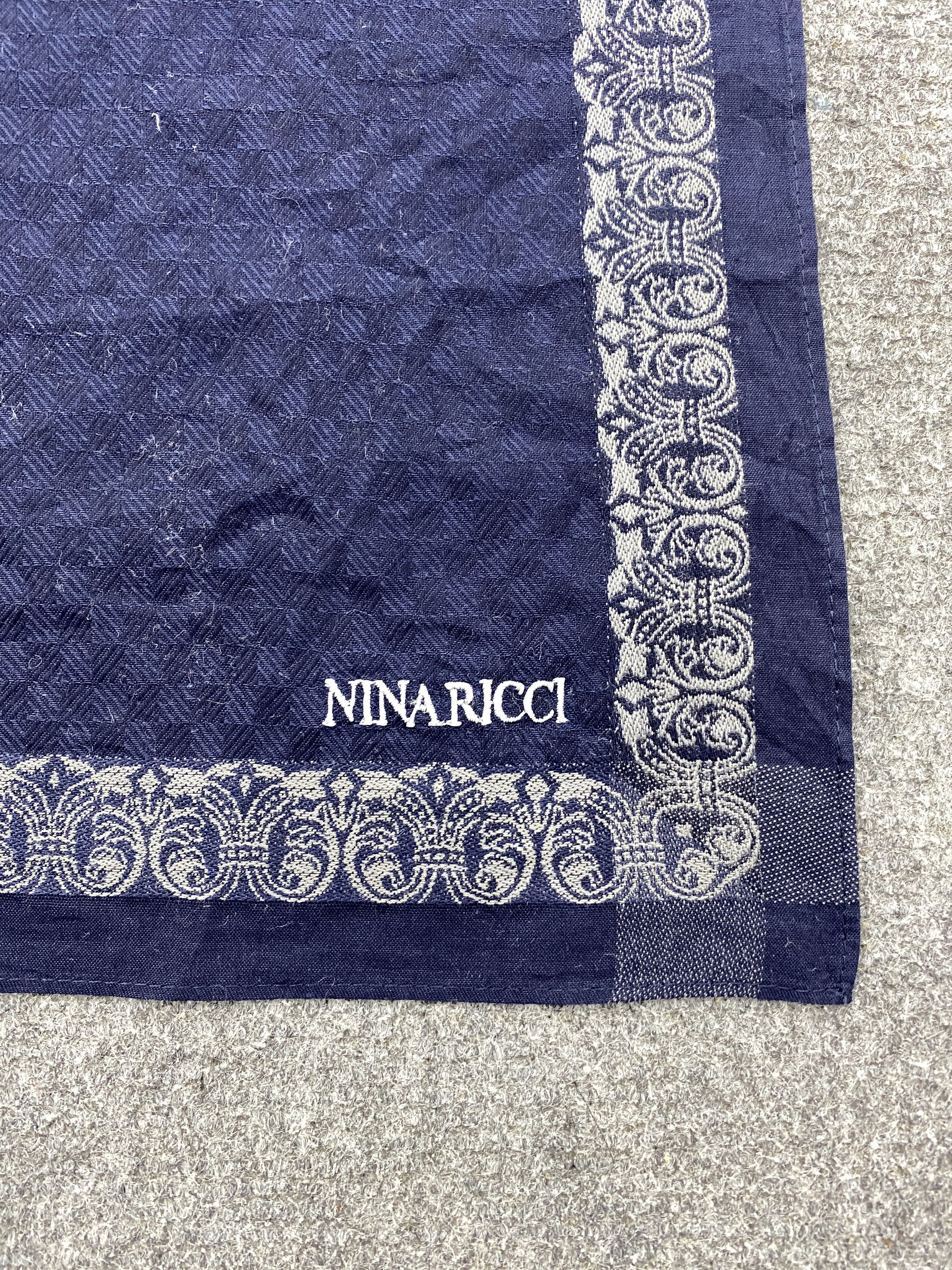 Japanese Brand Nina Ricci Handkerchief / Neckerchief / Bandana HKC0833 Size ONE SIZE - 5 Thumbnail