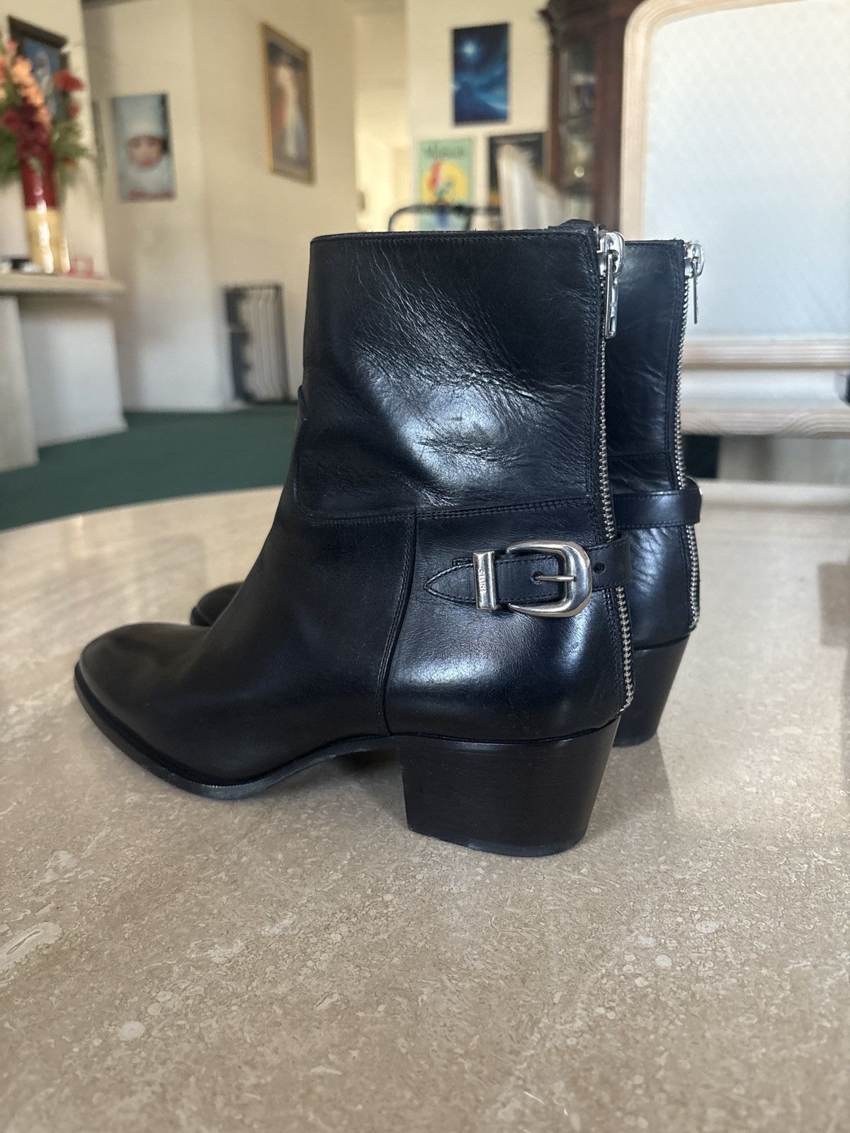 Celine Celine Isaac Buckle Zip Boot Hedi Slimane Era Size US 8 / EU 41 - 4 Thumbnail