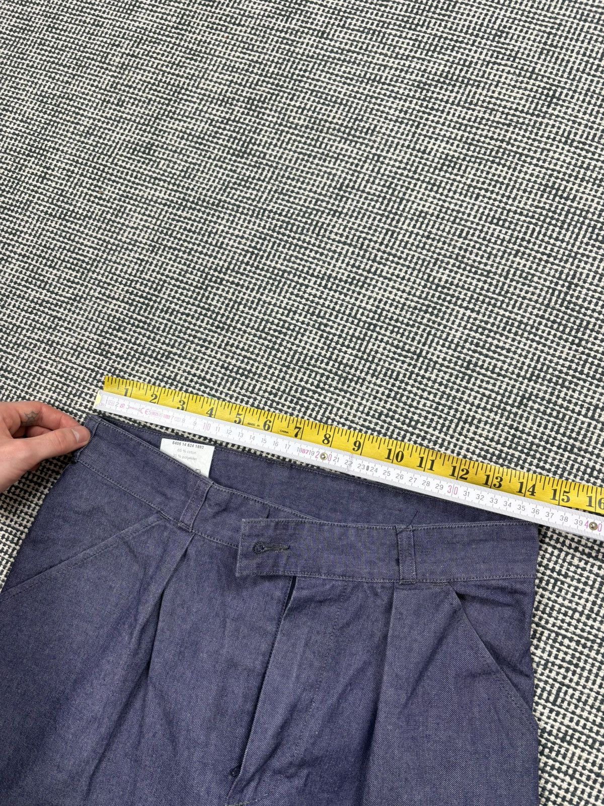 Vintage Vintage french workwear pleated utility trousers Size US 28 / EU 44 - 7 Thumbnail