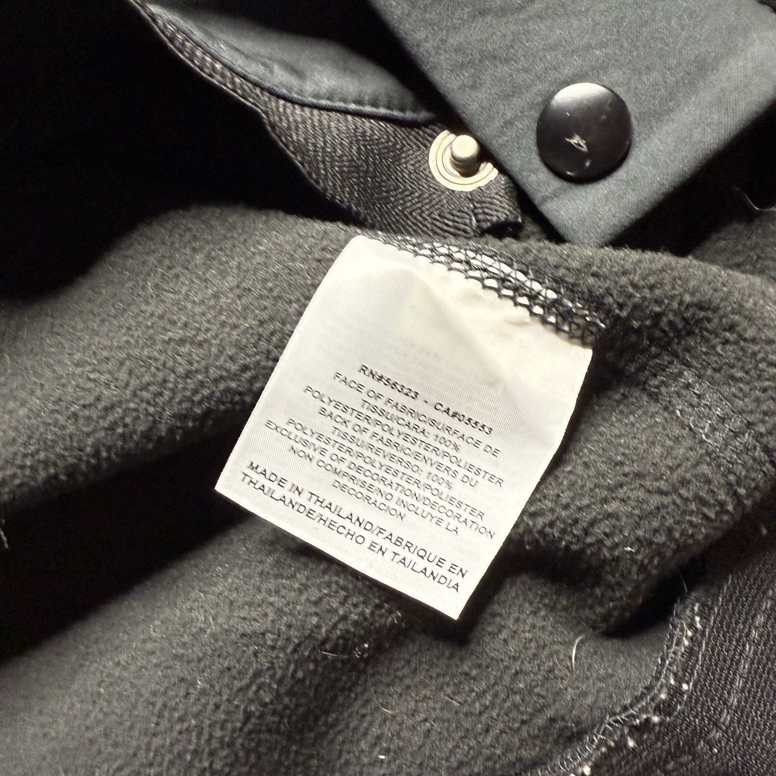 Nike ACG Vintage Nike ACG Softshell Utility Black Hooded Jacket Small Size US S / EU 44-46 / 1 - 8 Thumbnail