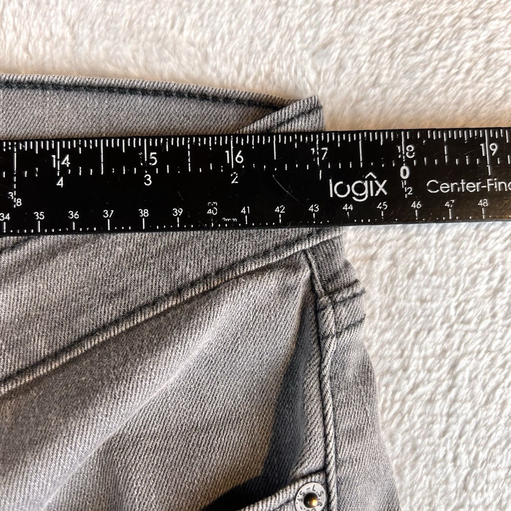 Levi's VINTAGE Levi's 511 Jeans Slim Straight 36x29 Gray Men Denim 5-Pocket Vintage 90s Bohemian Hipster Retro USA Mens Size US 36 / EU 52 - 5 Thumbnail