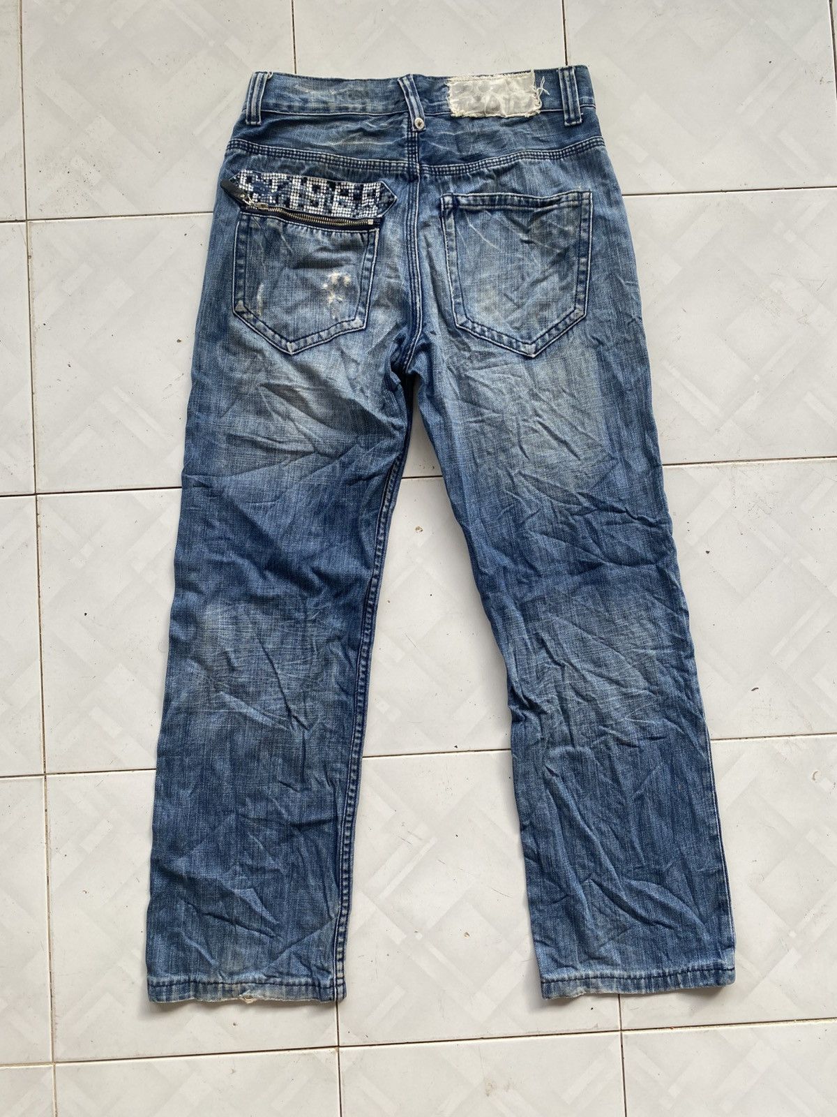 Japanese Brand Big Train Baker Jeans Size US 30 / EU 46 - 4 Thumbnail
