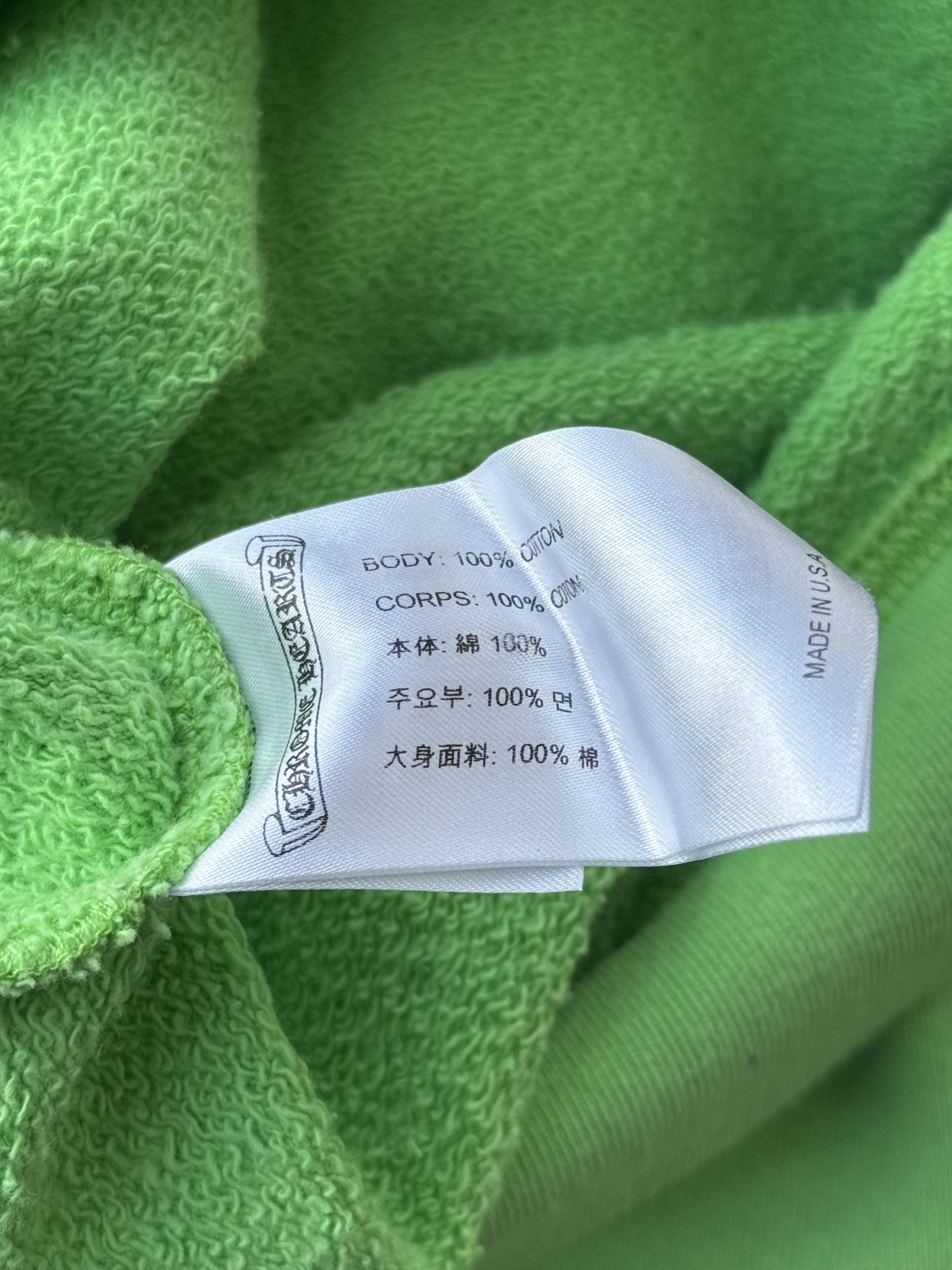 Chrome Hearts Chrome Hearts Green Sex Records Logo Hoodie Size US M / EU 48-50 / 2 - 4 Thumbnail