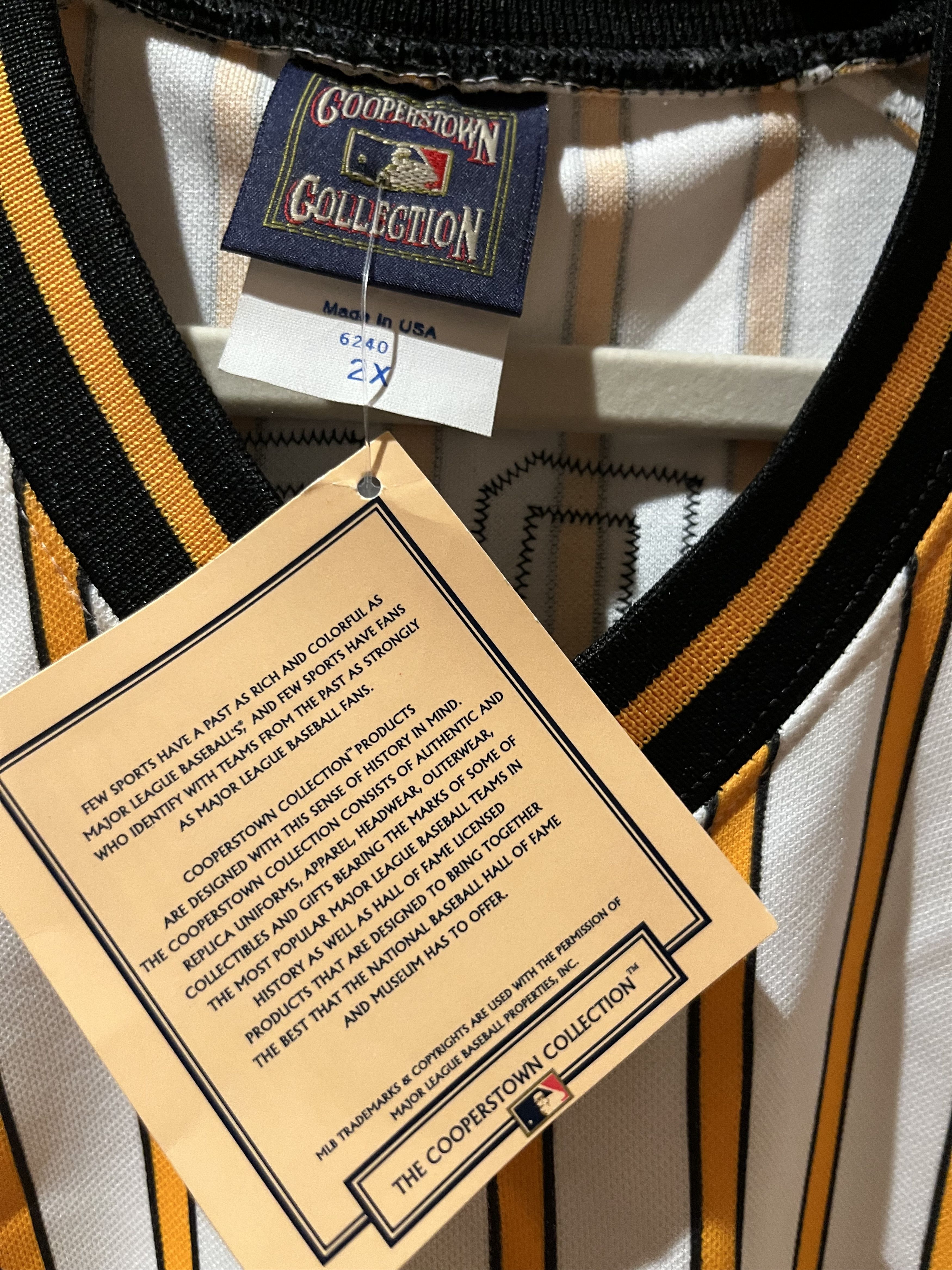 Majestic Majestic Cooperstown Collection Willie Stargell Jersey Size US XXL / EU 58 / 5 - 5 Thumbnail