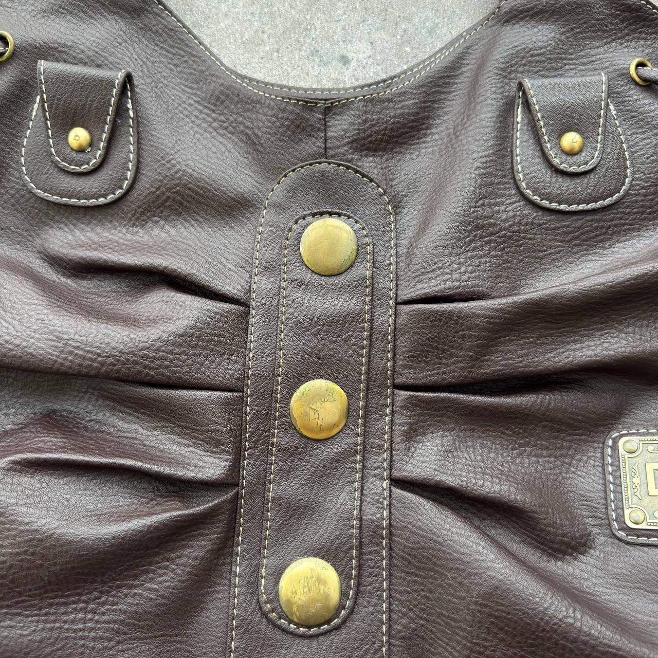 Dolce & Gabbana × Vintage D&G Dolce & Gabbana Vintage Faux Leather Shoulder Bag Size ONE SIZE - 10 Thumbnail