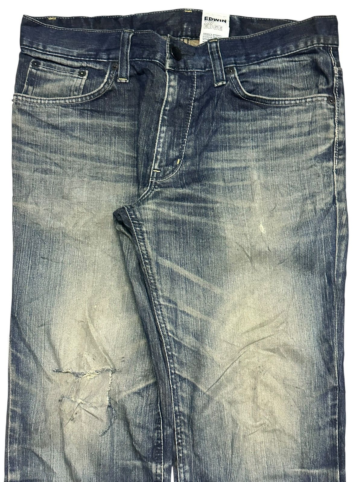 Edwin Edwin XV Edge Vintage Baggy Wideleg and Mudwash Size US 35 - 4 Thumbnail