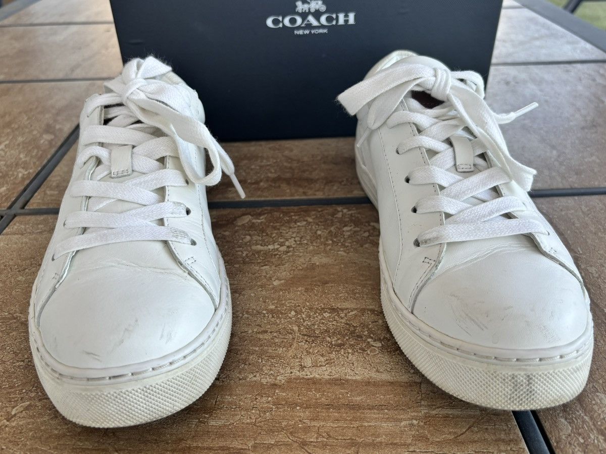 Coach White Coach Sneaker Size US 8 / EU 41 - 6 Thumbnail