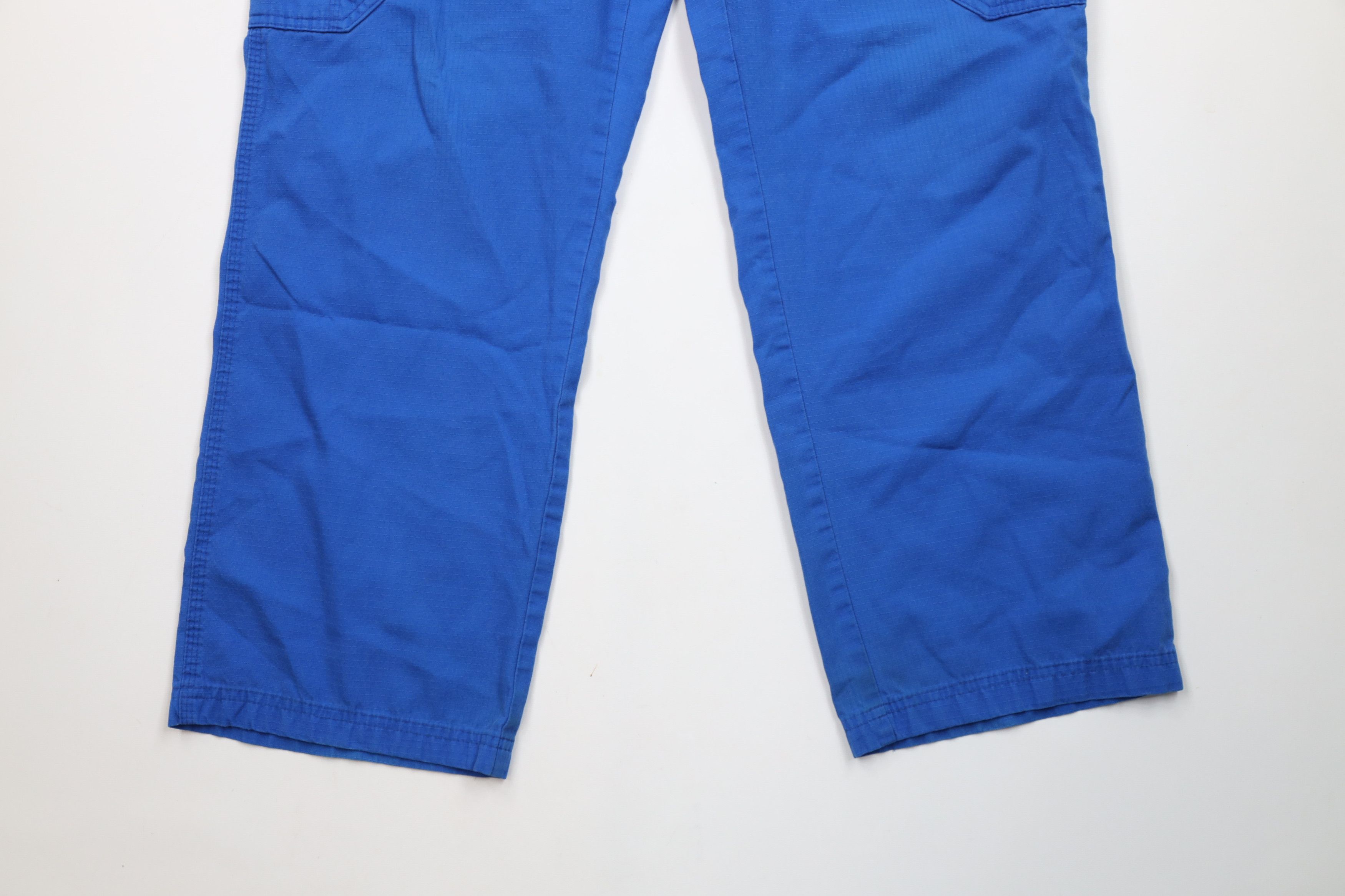 Carhartt Vintage Carhartt Spell Wide Leg Ripstop Scrubs Pants Blue Size US 36 / EU 52 - 4 Thumbnail