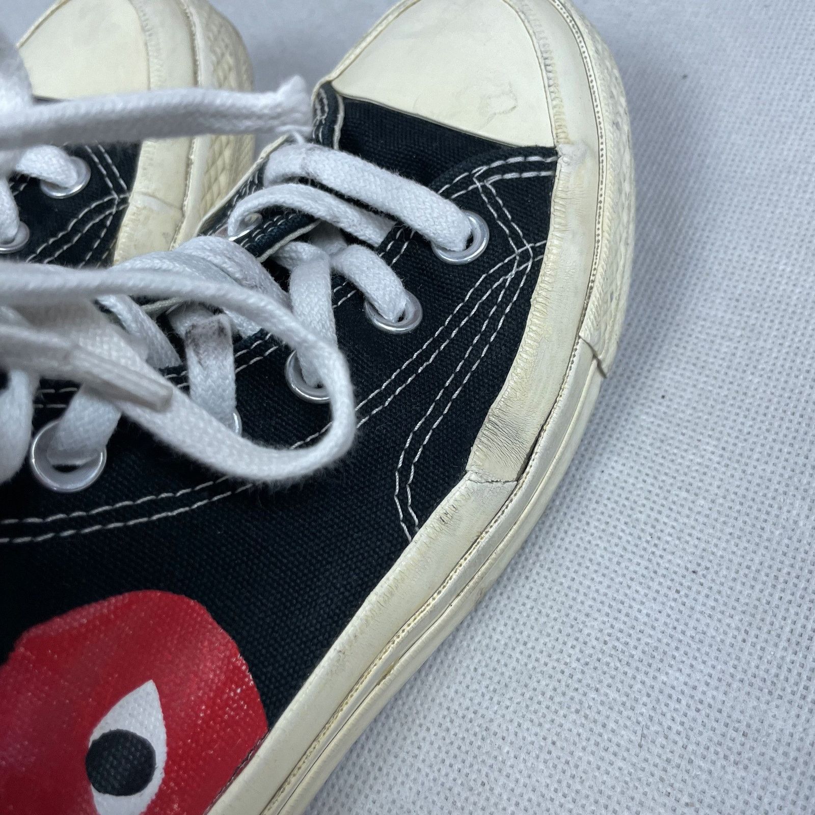 Converse Converse Chuck 70 CDG HI 150204C Unisex Black Shoes M5/W7 Size US 5 / EU 37 - 6 Thumbnail