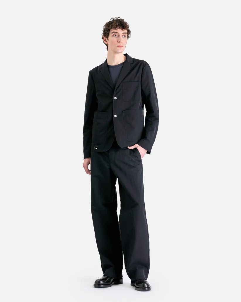 Jacquemus o1s1v1r1oon0925 Le Veste Jean in Black Size US M / EU 48-50 / 2 - 2 Thumbnail