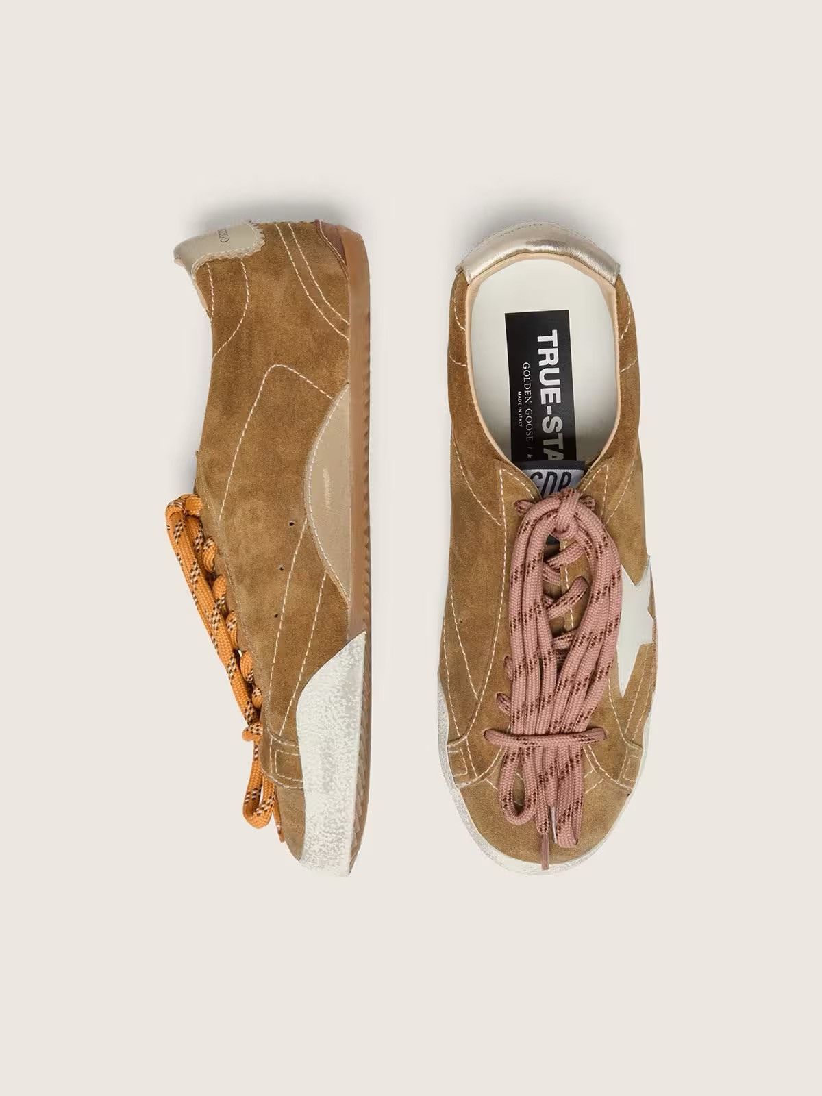 Golden Goose Golden Goose True Star in Tobacco Size US 7 / IT 37 - 3 Thumbnail