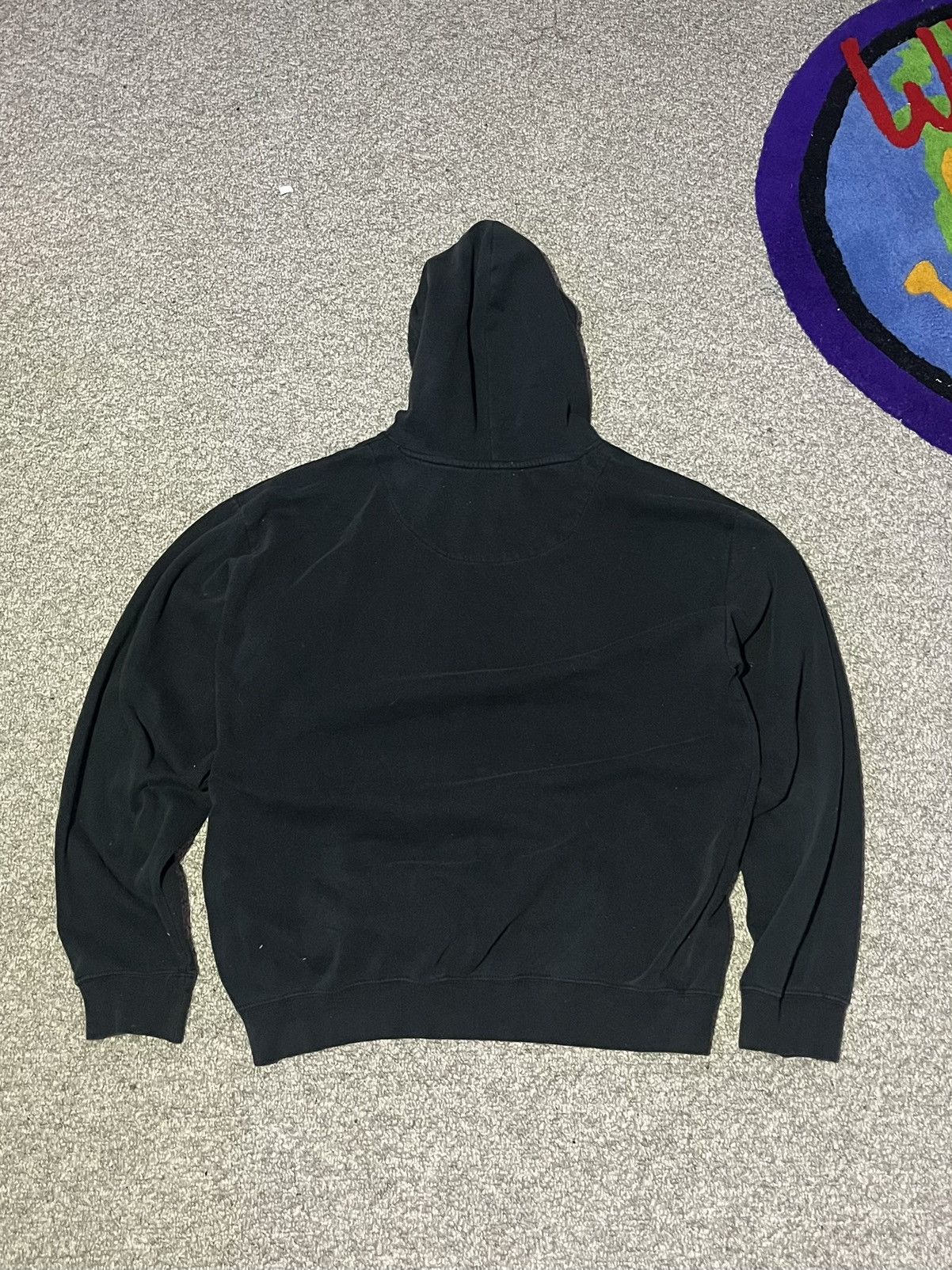 Rap Tees × Vintage Vintage Death Row Records Faded Black Hoodie Size US L / EU 52-54 / 3 - 3 Thumbnail